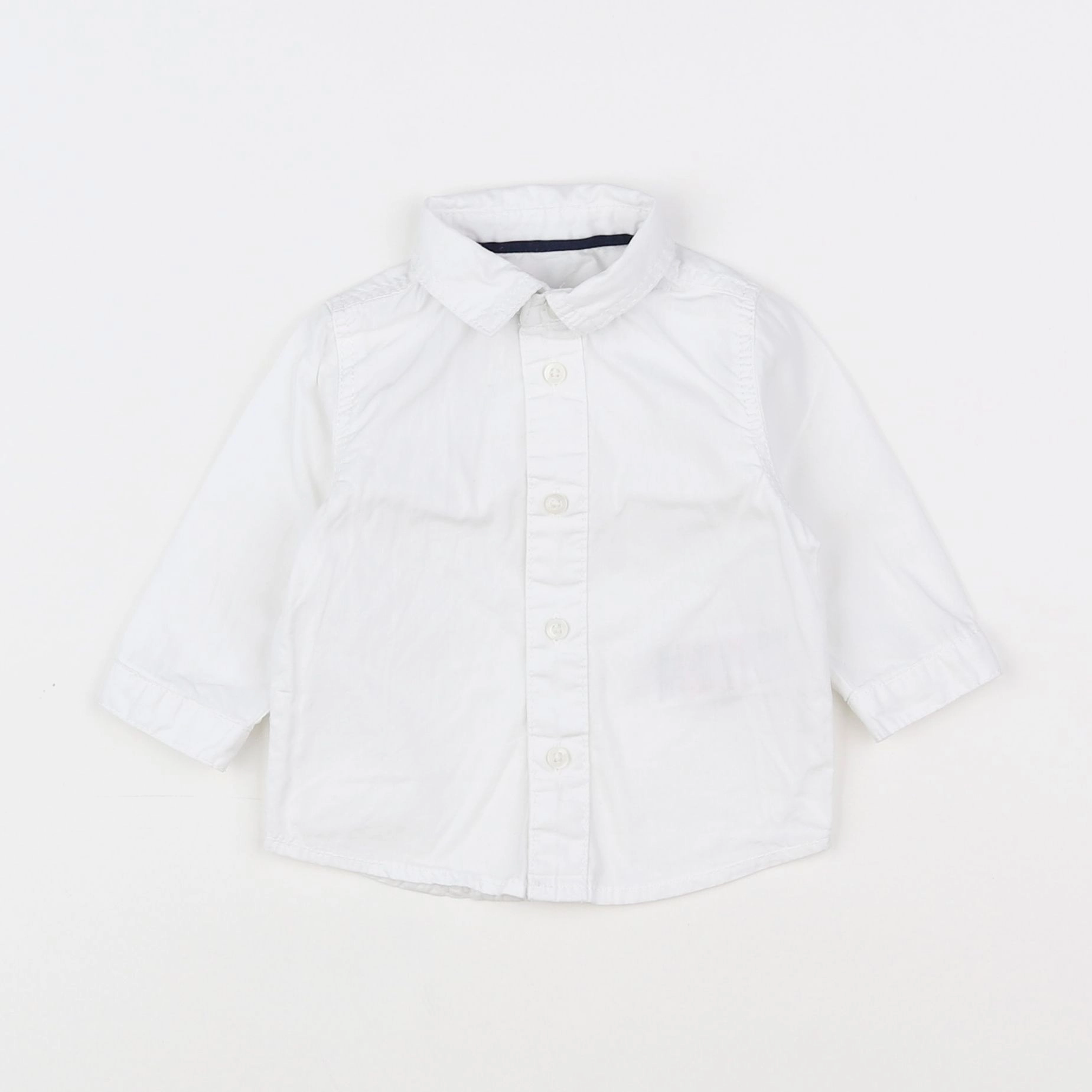 Vertbaudet - chemise blanc - 3 mois