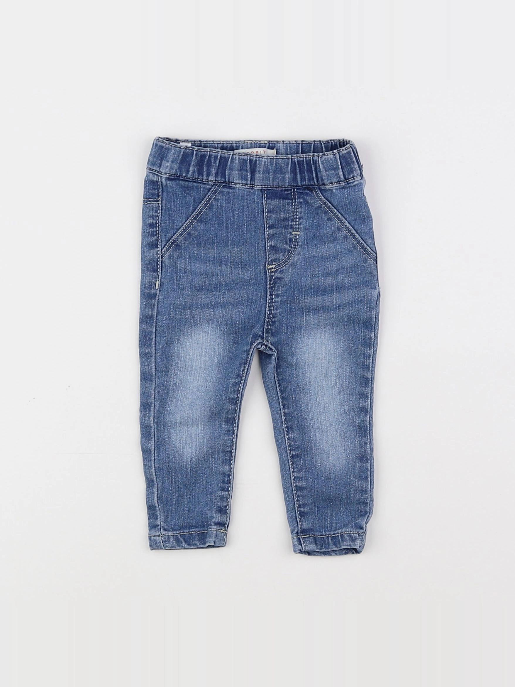 Esprit - jegging bleu - 6 mois