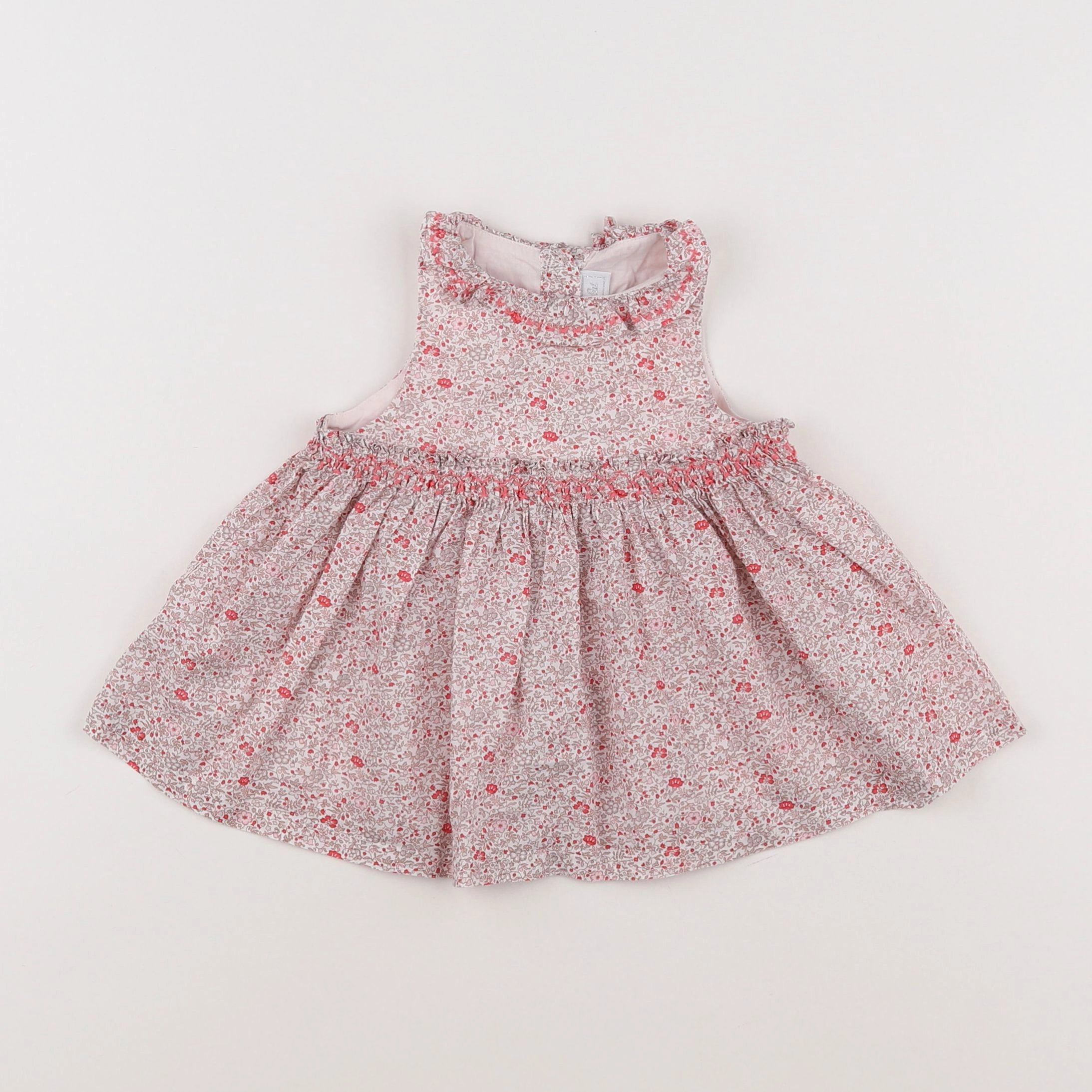 Tartine & Chocolat - robe rouge, rose - 18 mois