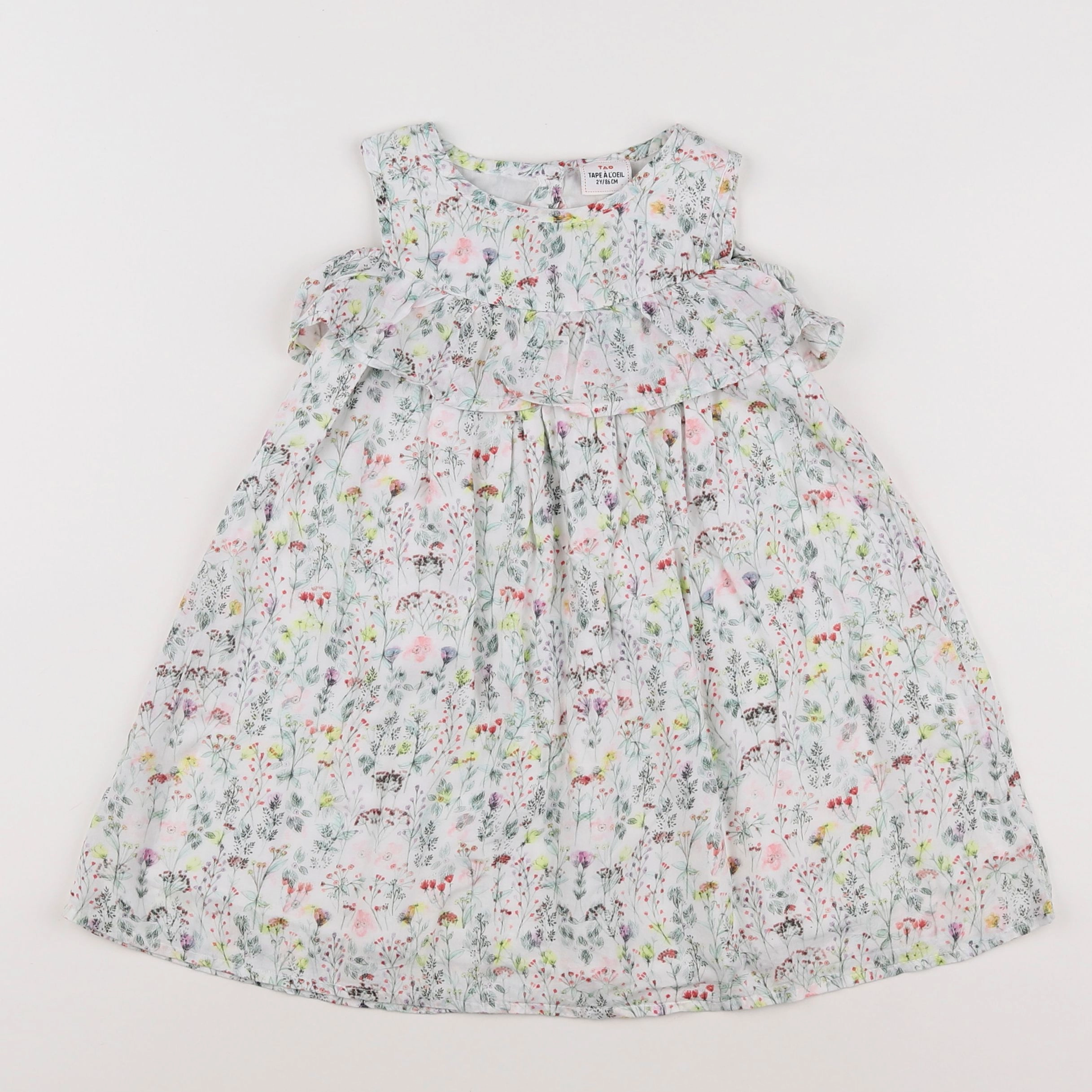 Tape à l'oeil - robe multicolore - 2 ans