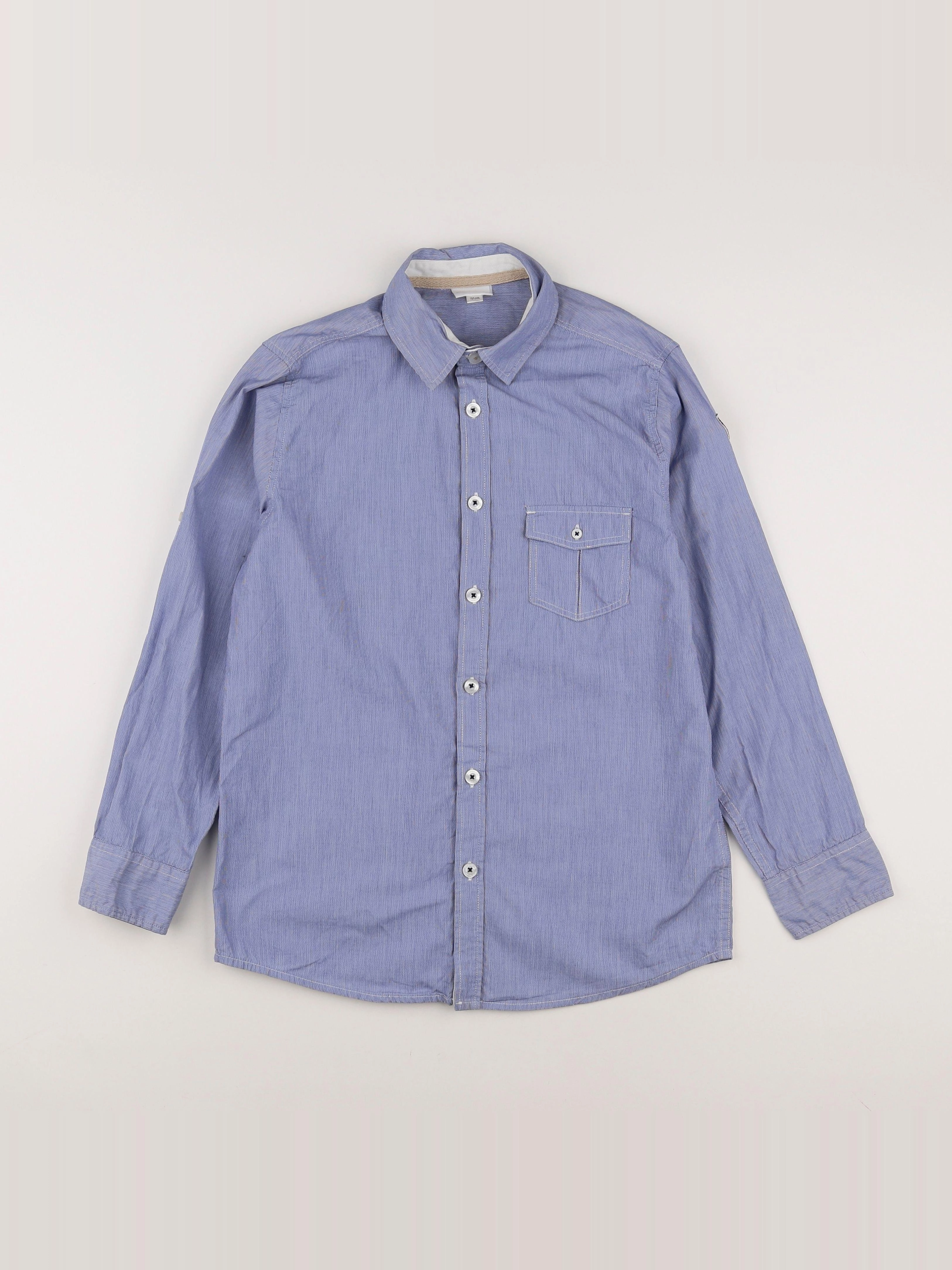 Vertbaudet - chemise bleu - 12 ans