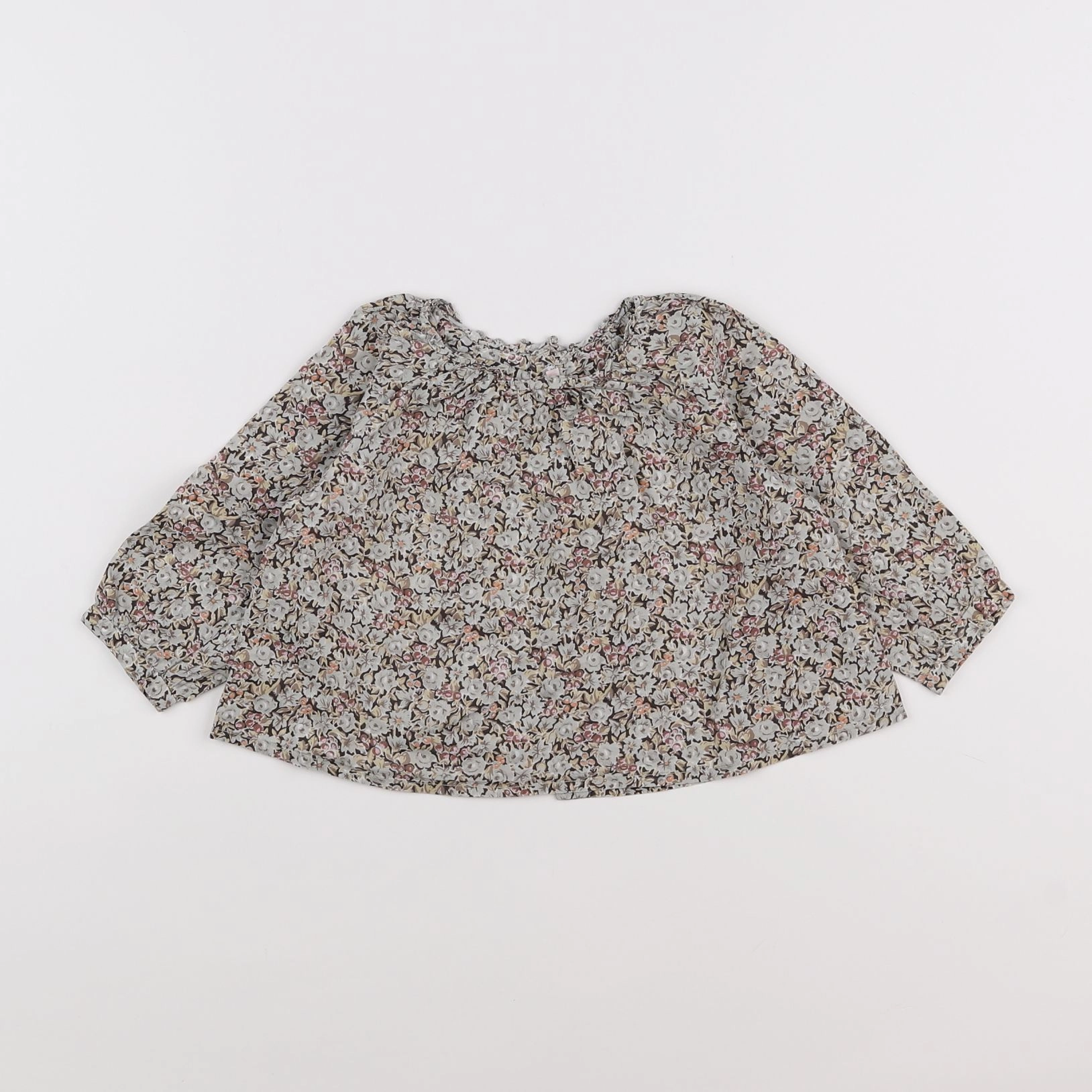 Bonpoint - blouse multicolore - 12 mois