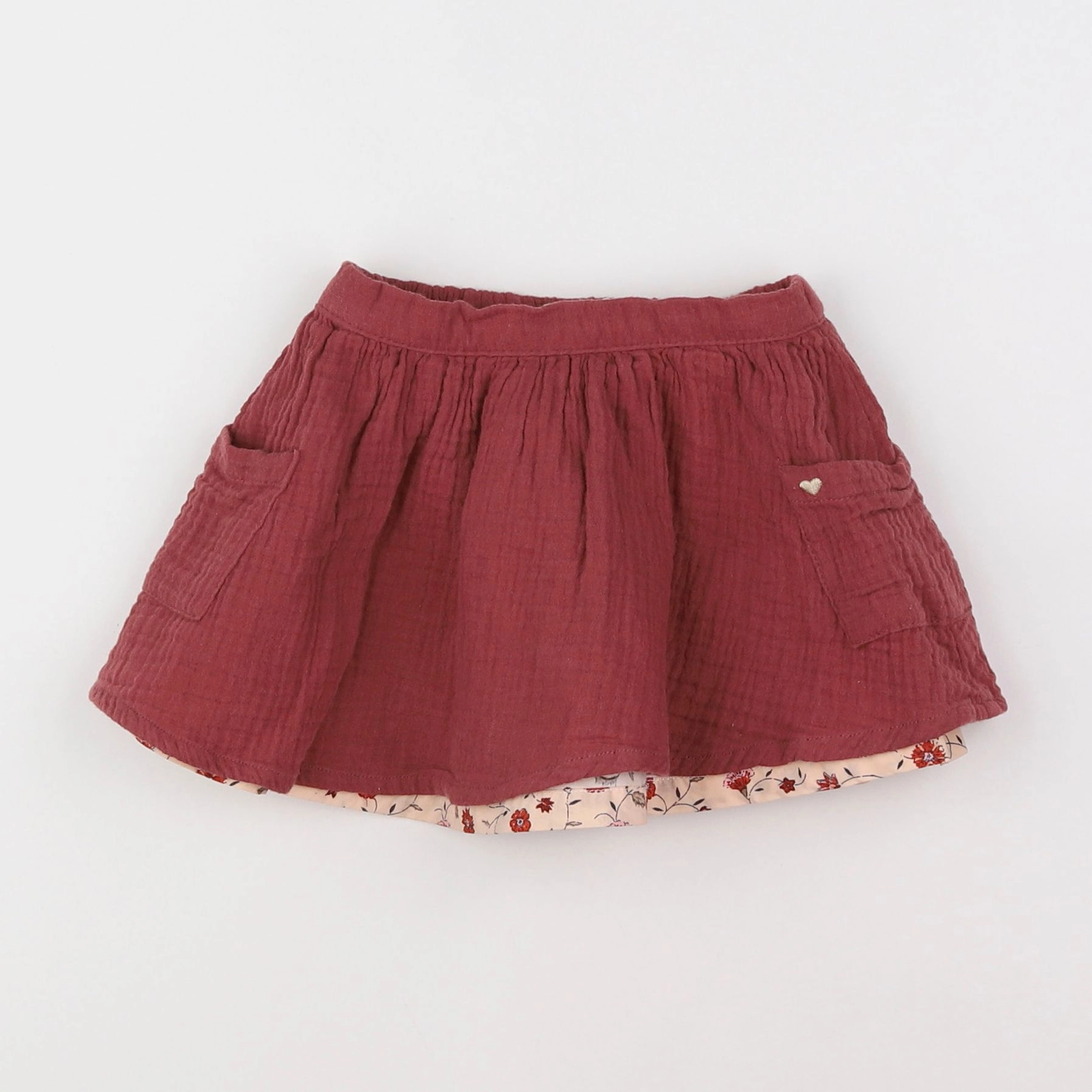 Vertbaudet - jupe rose - 2 ans