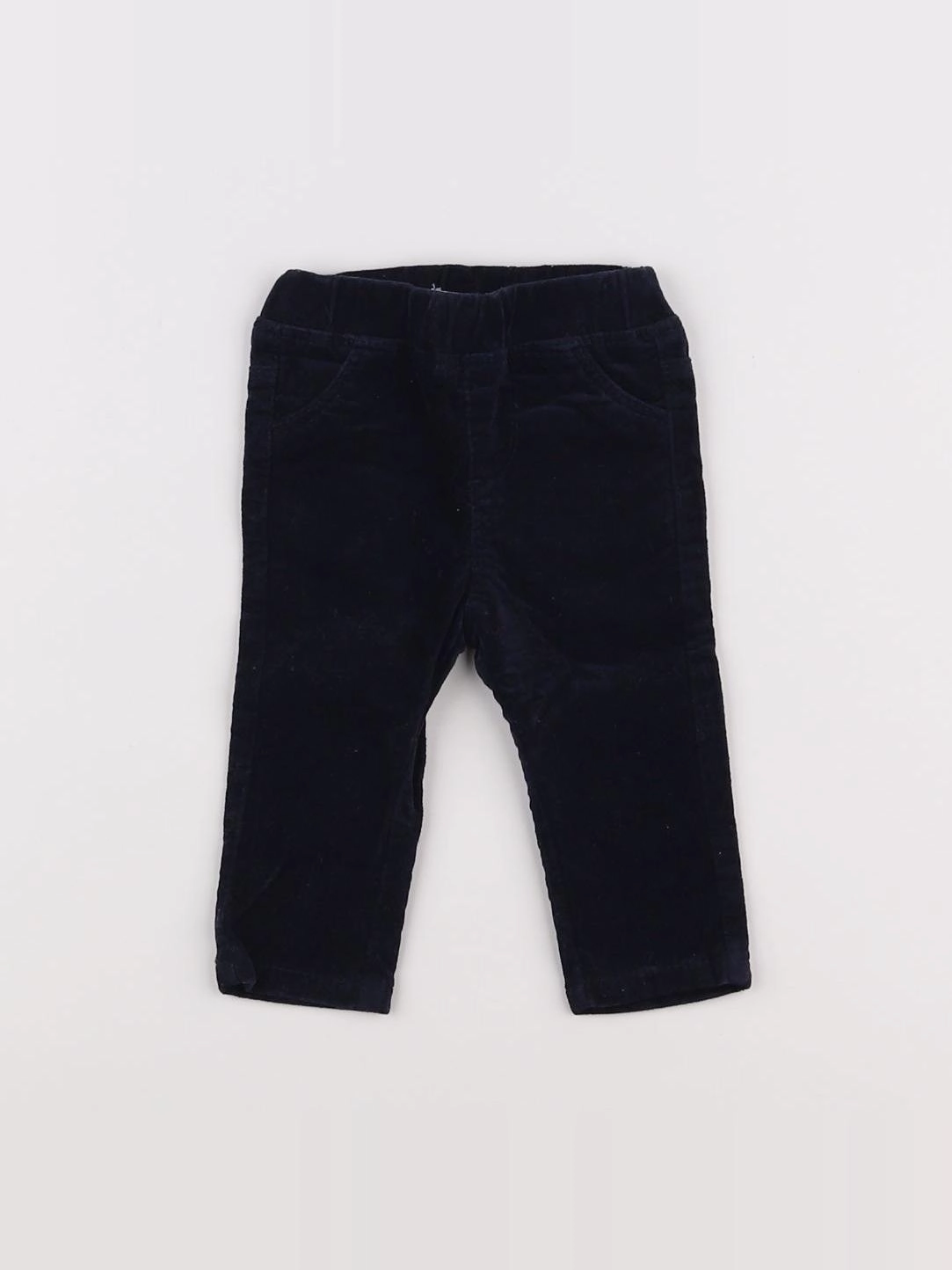 Vertbaudet - jegging bleu - 3 mois
