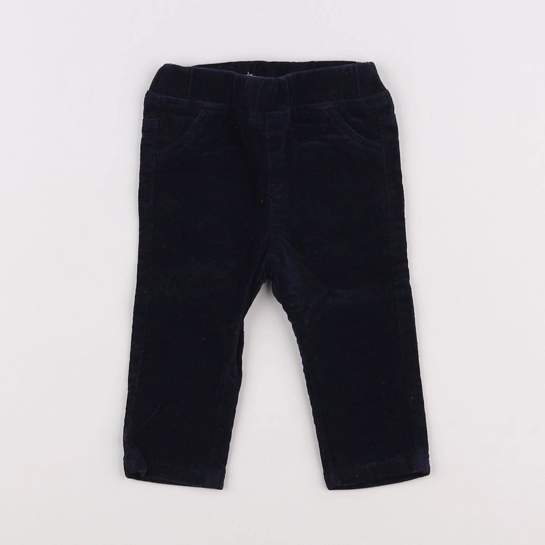 Vertbaudet - jegging bleu - 3 mois