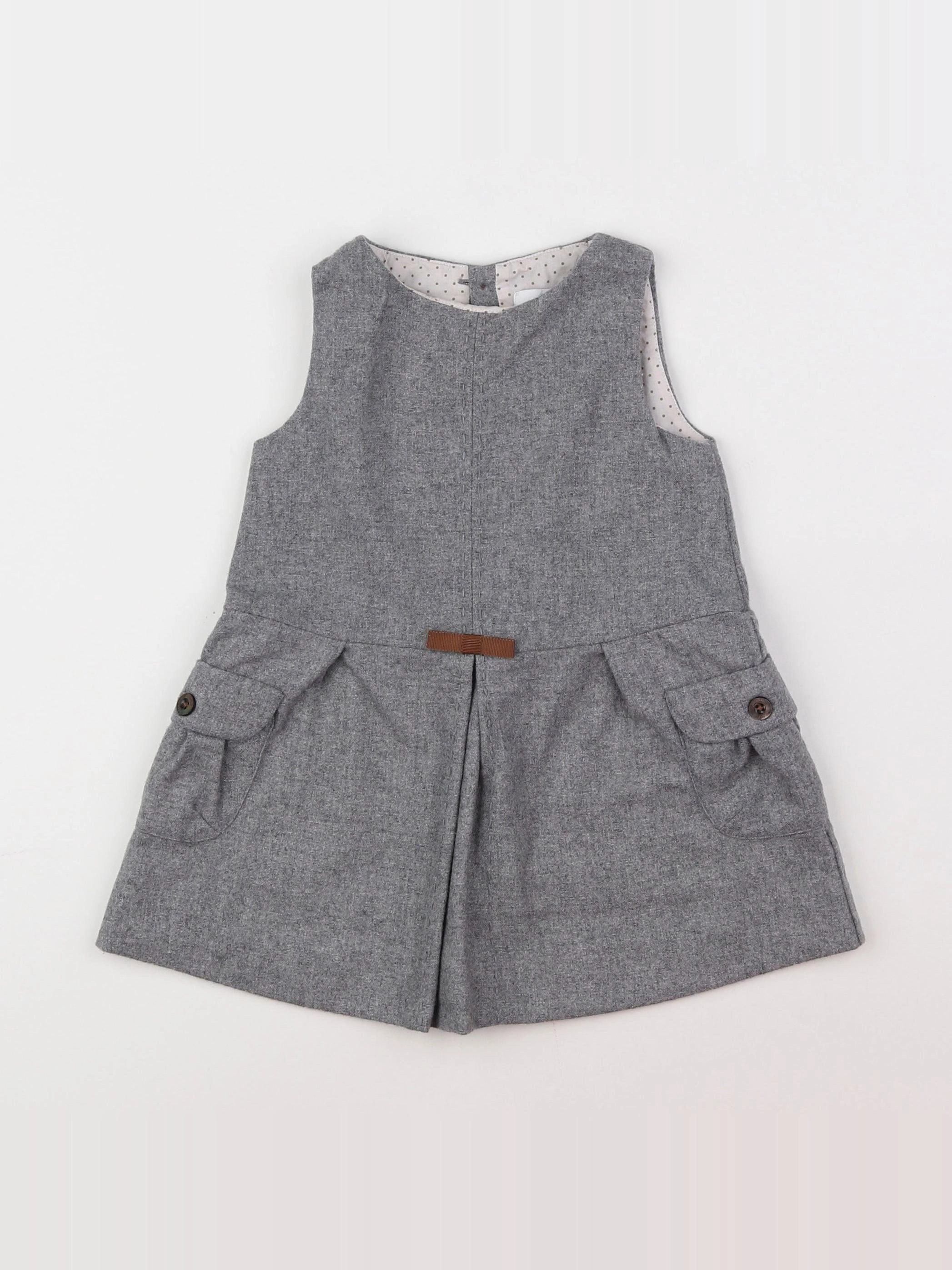 Jacadi - robe gris - 18 mois
