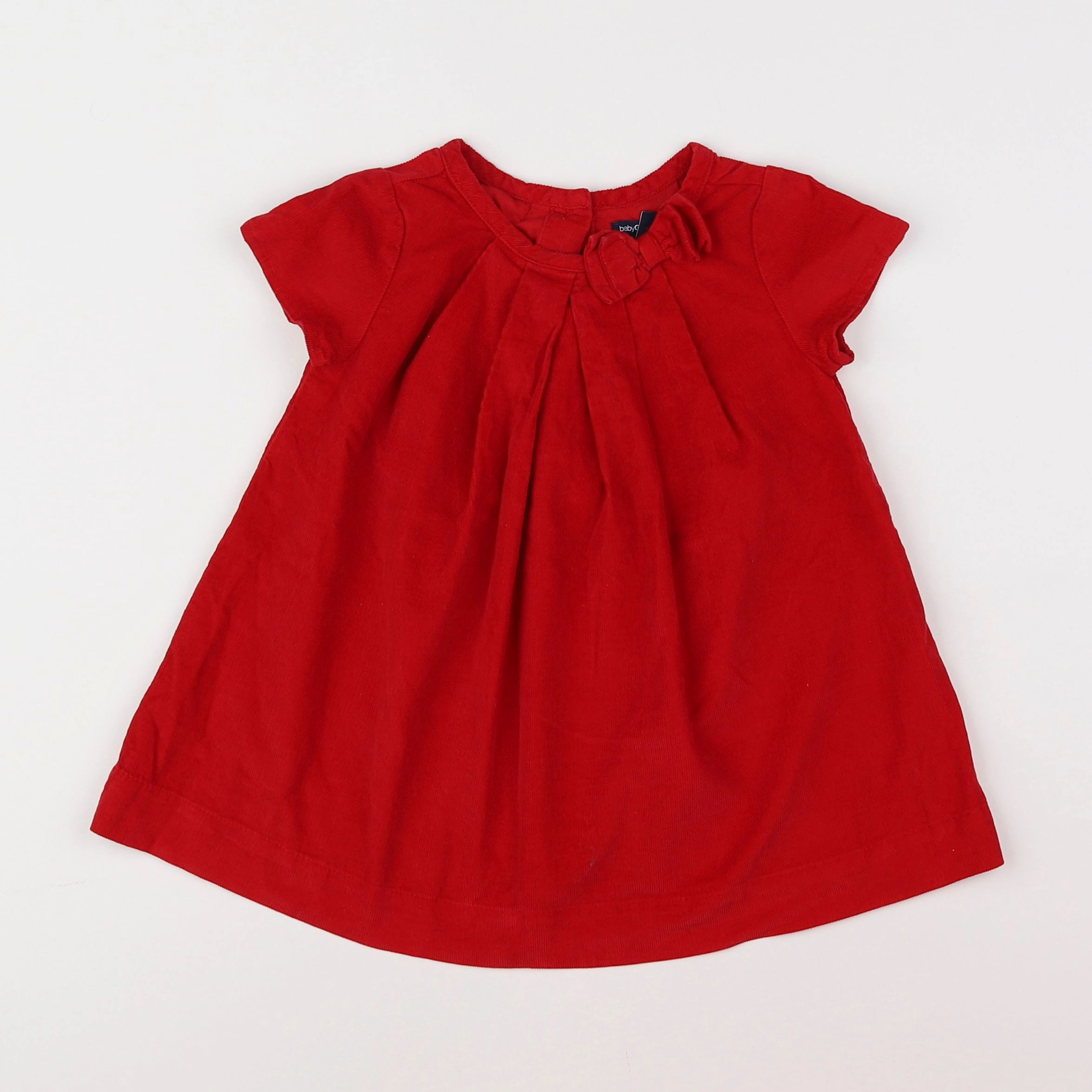 GAP - robe rouge - 12/18 mois