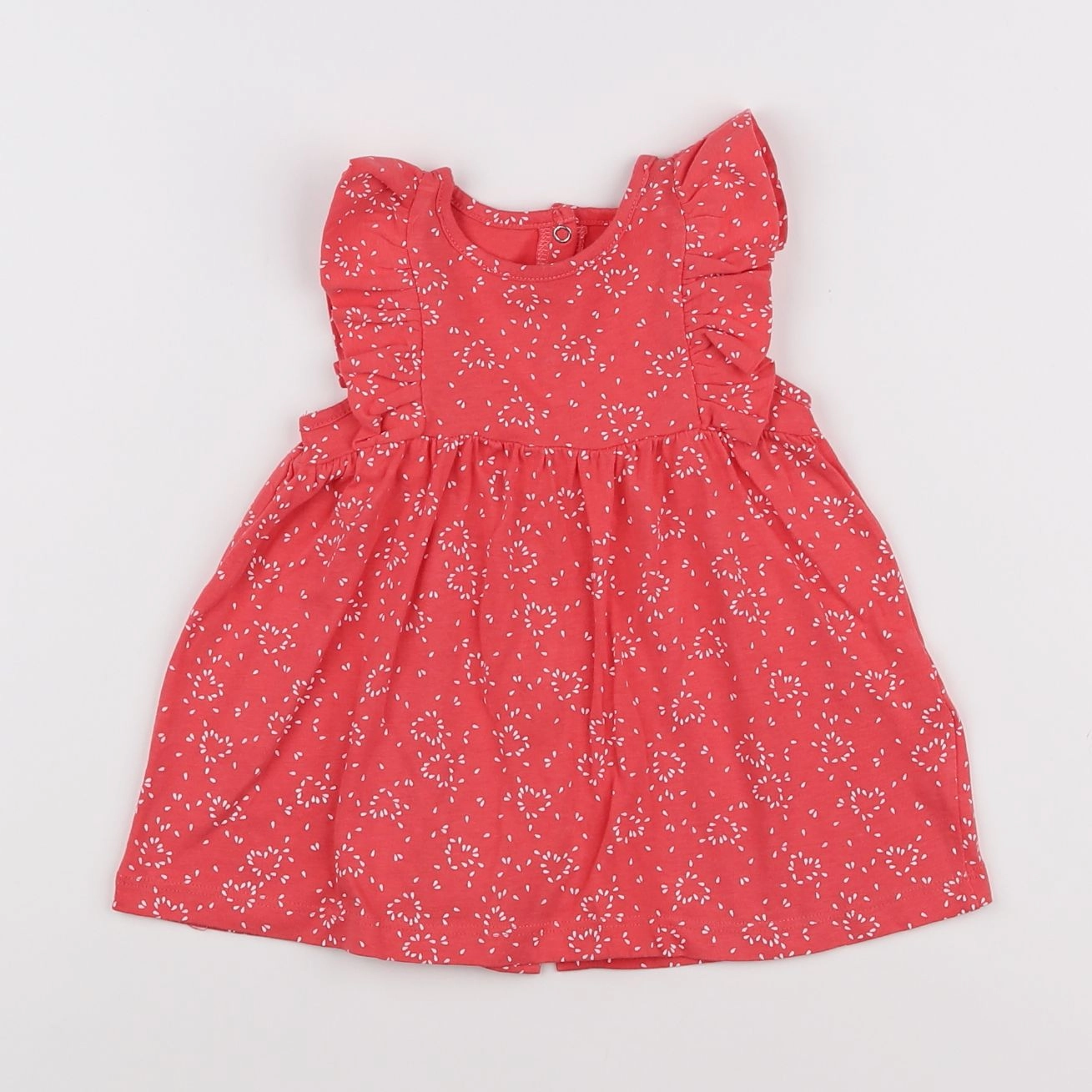 Vertbaudet - robe rouge - 6 mois