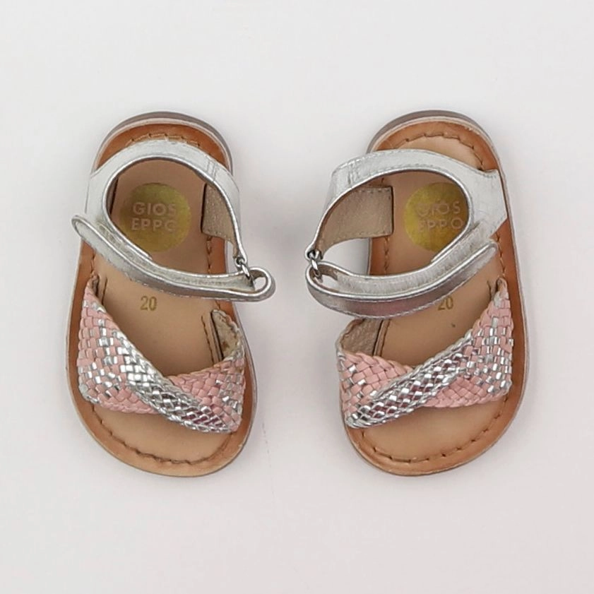 Gioseppo - sandales rose, argent - pointure 20