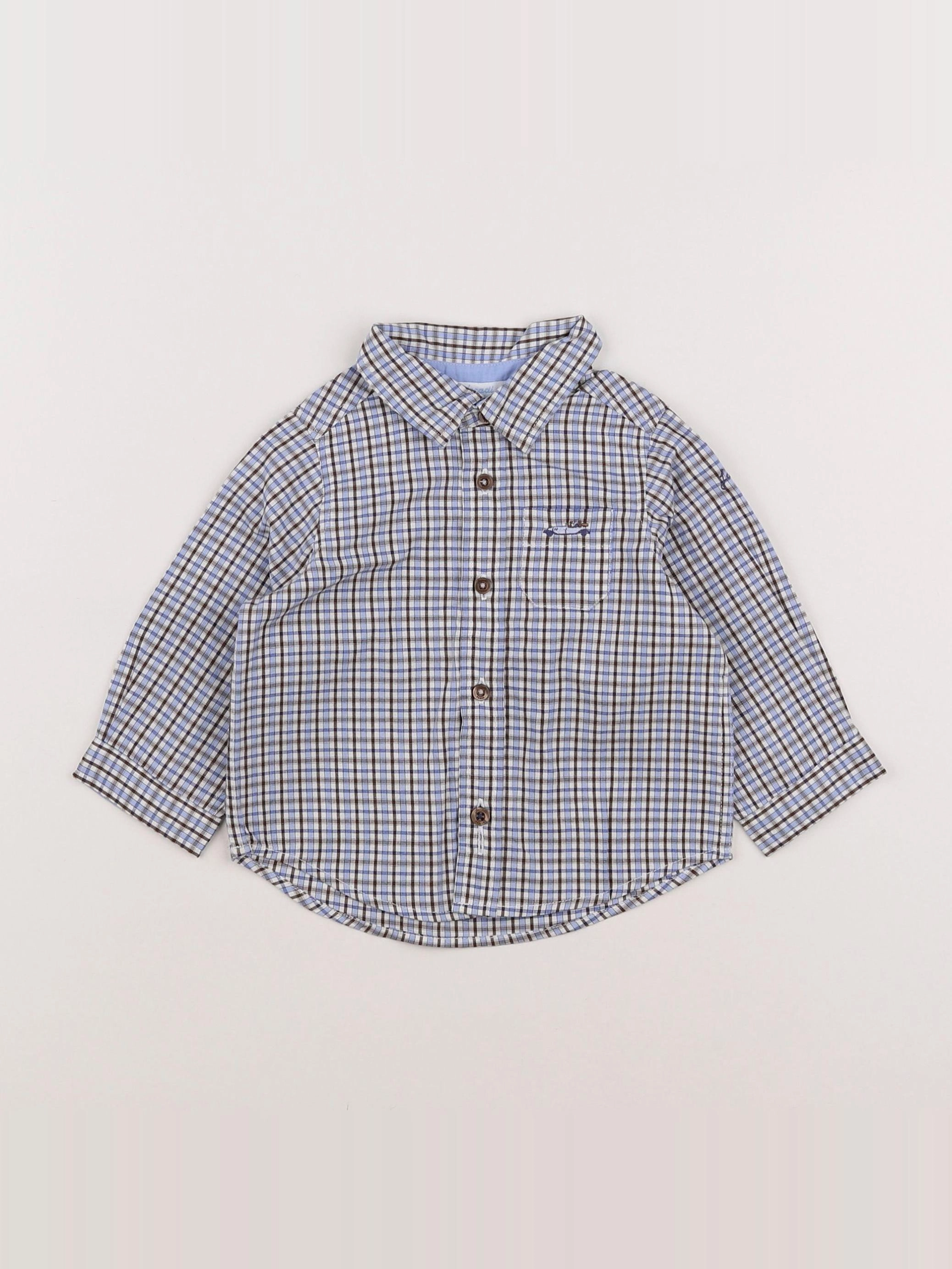 Jacadi - chemise multicolore - 6 mois