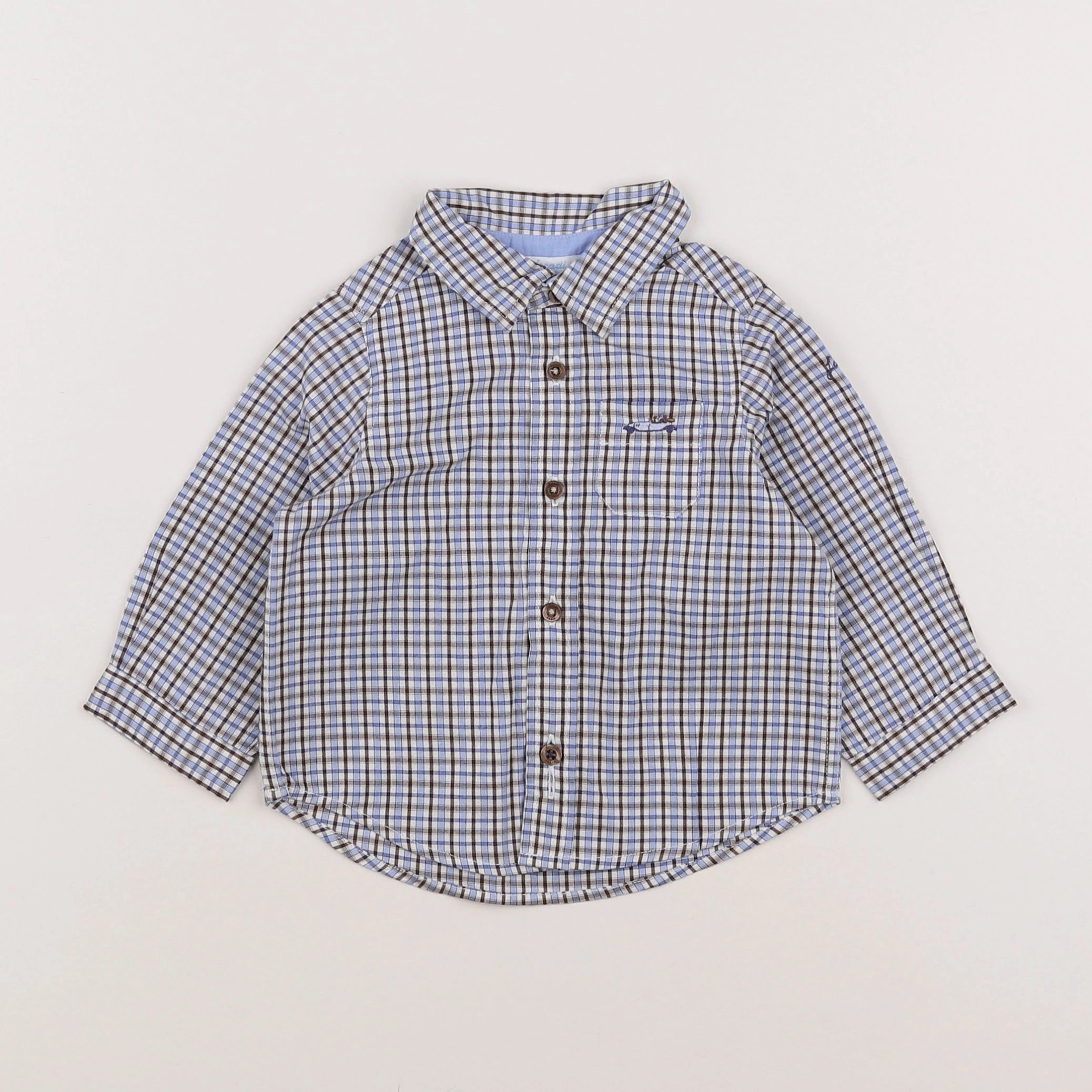 Jacadi - chemise multicolore - 6 mois