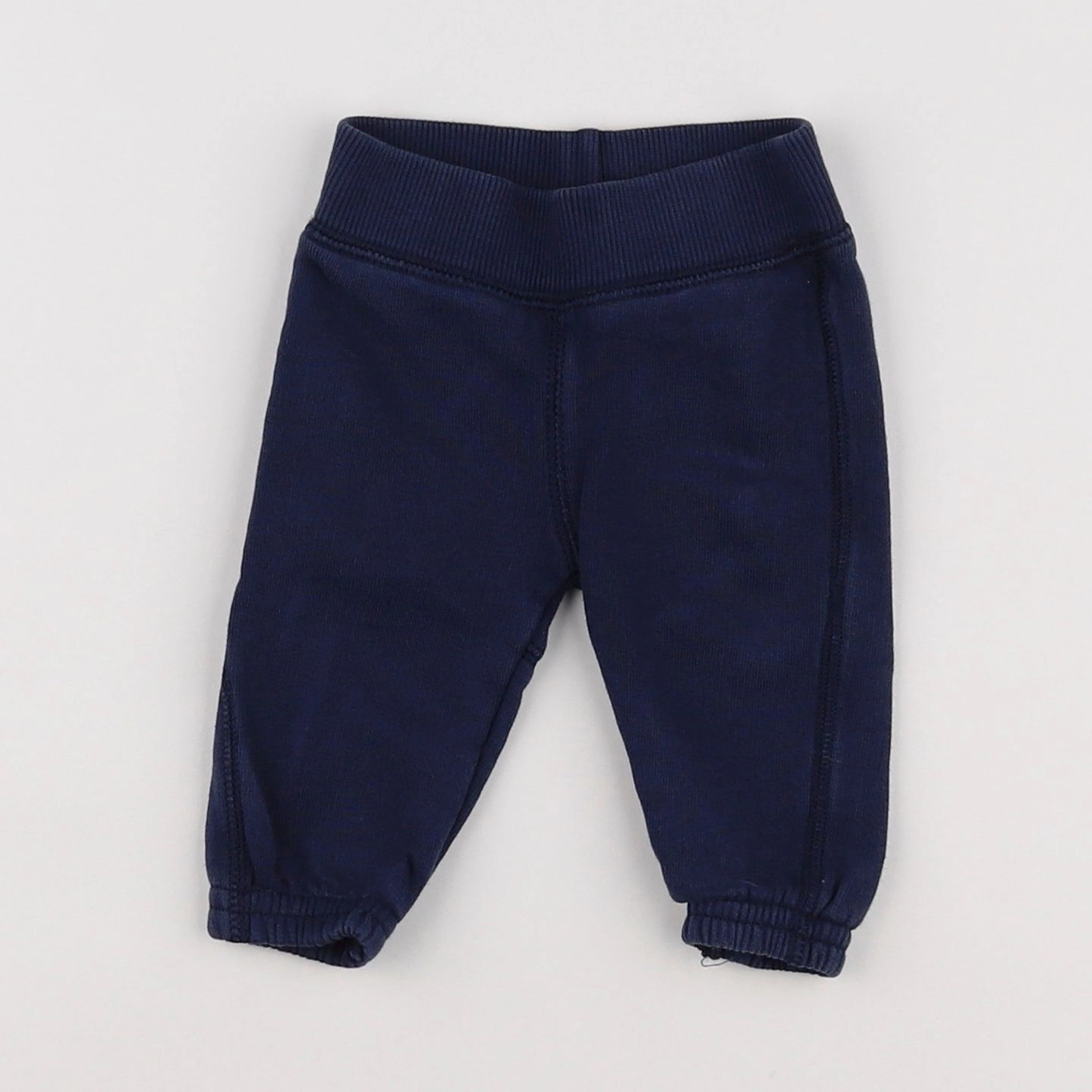 Benetton - jogging bleu - 1/3 mois