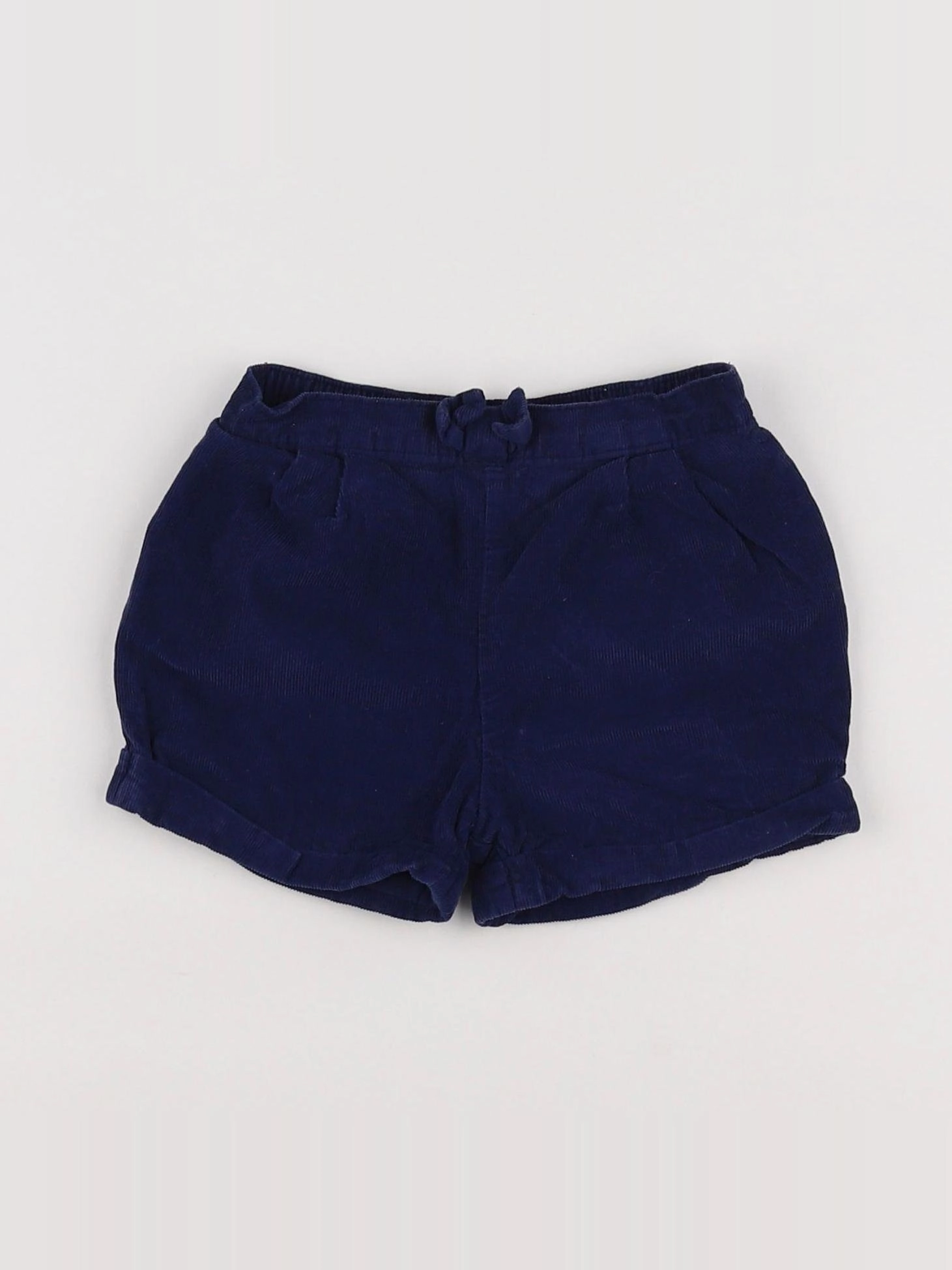 Cyrillus - short bleu - 9 mois