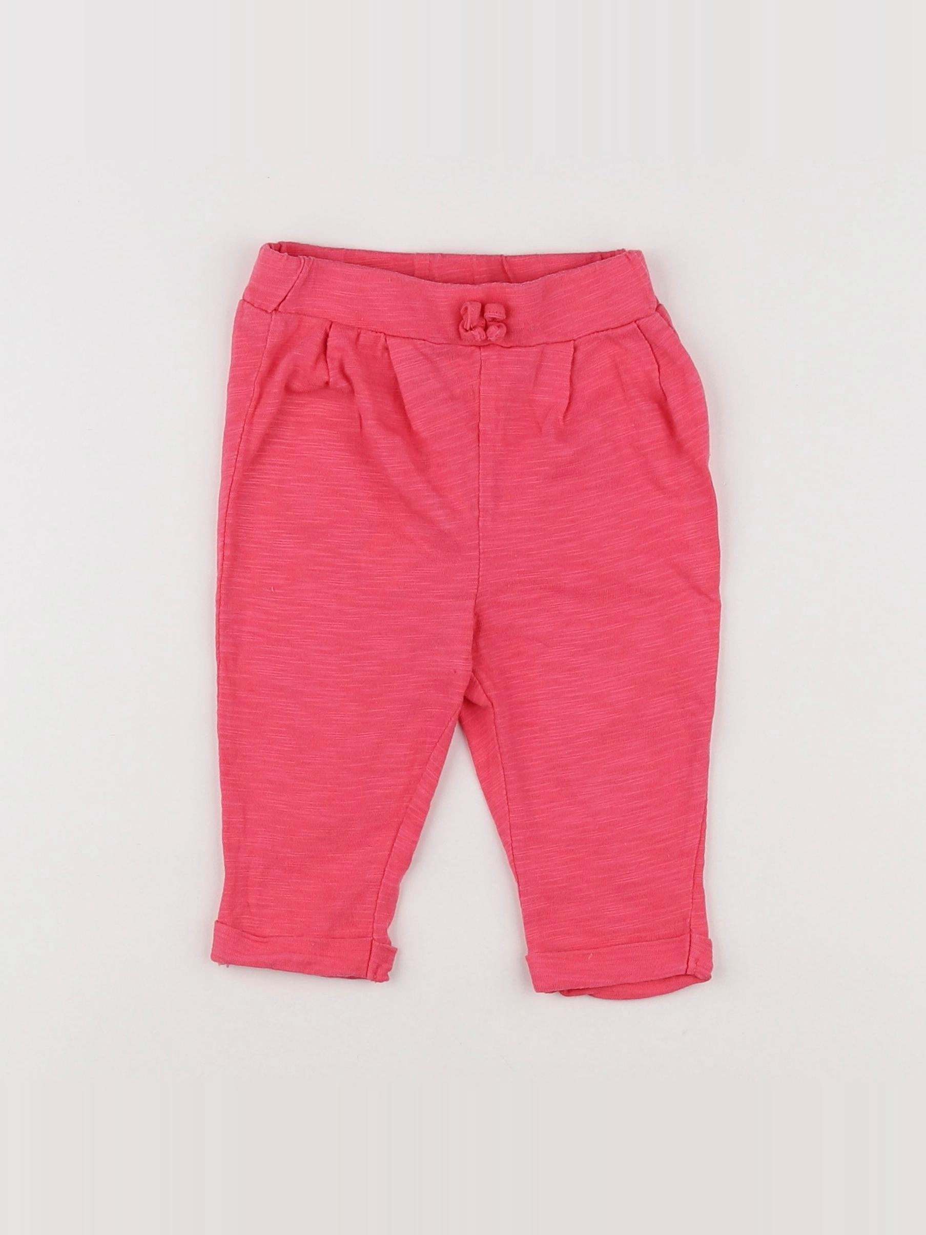 Tape à l'oeil - pantalon rose - 6 mois