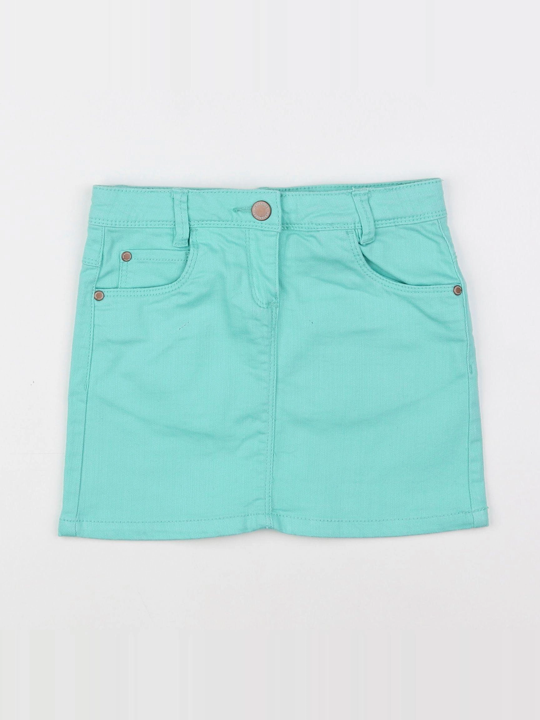 Vertbaudet - jupe vert - 6 ans