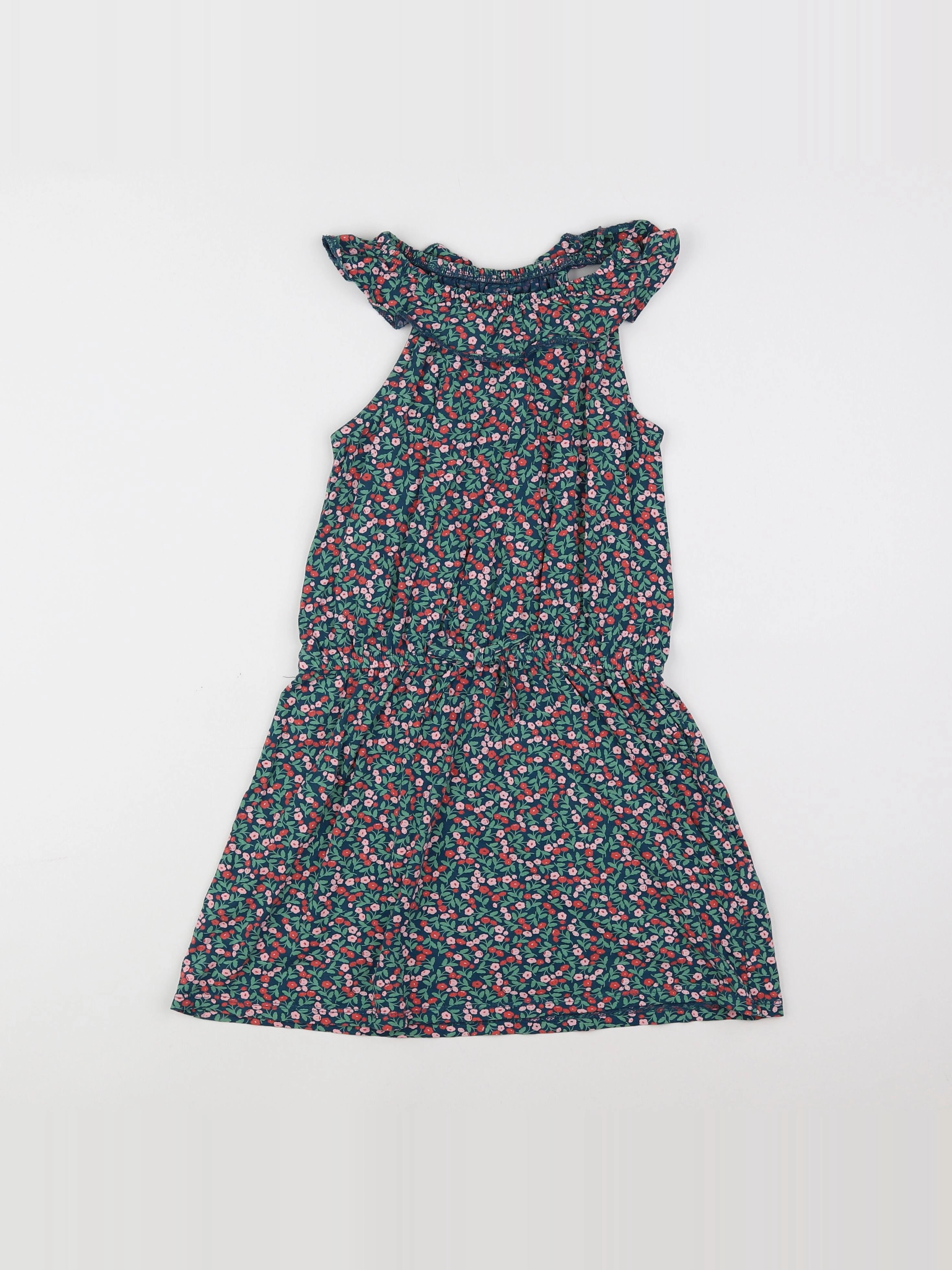 Vertbaudet - robe multicolore - 8 ans