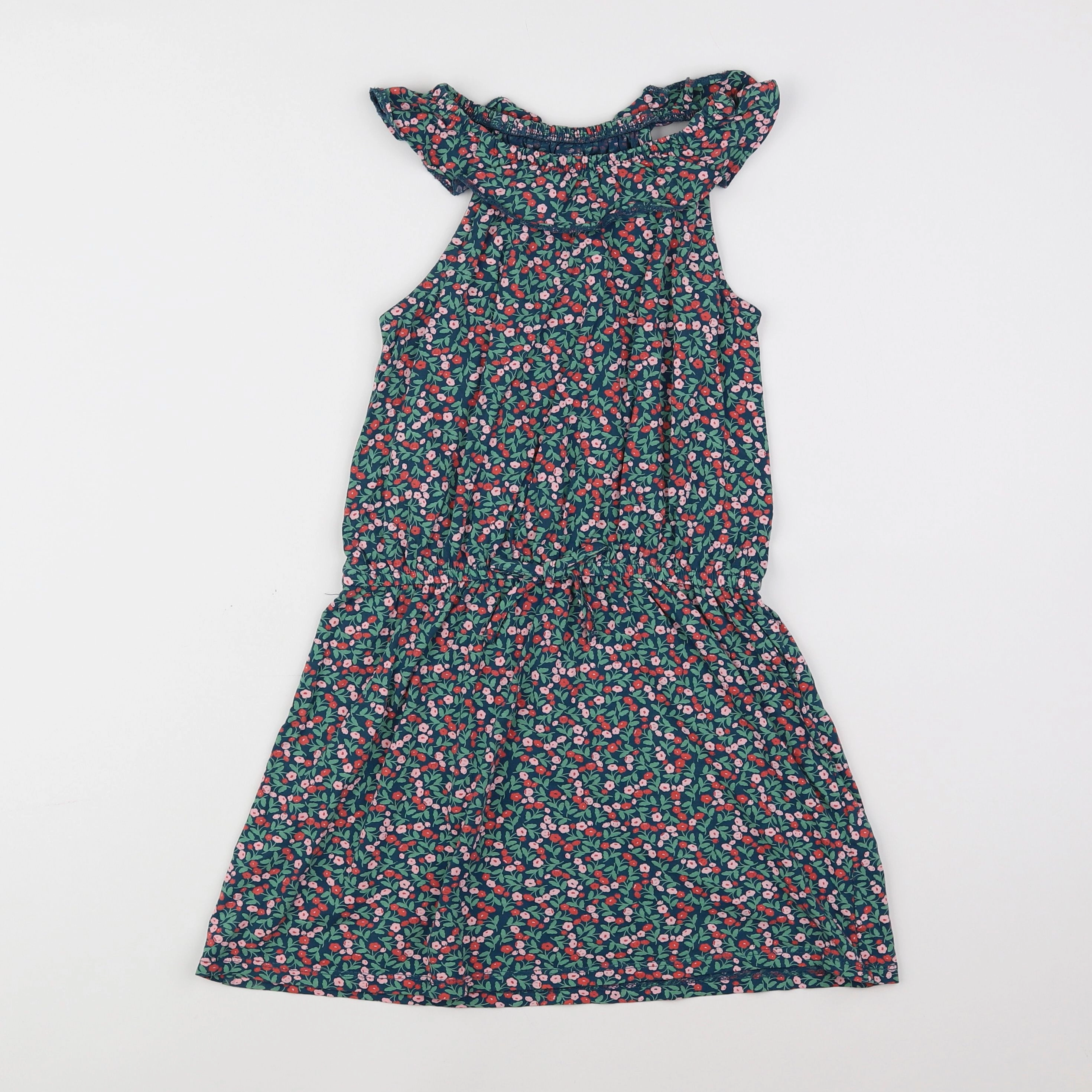 Vertbaudet - robe multicolore - 8 ans