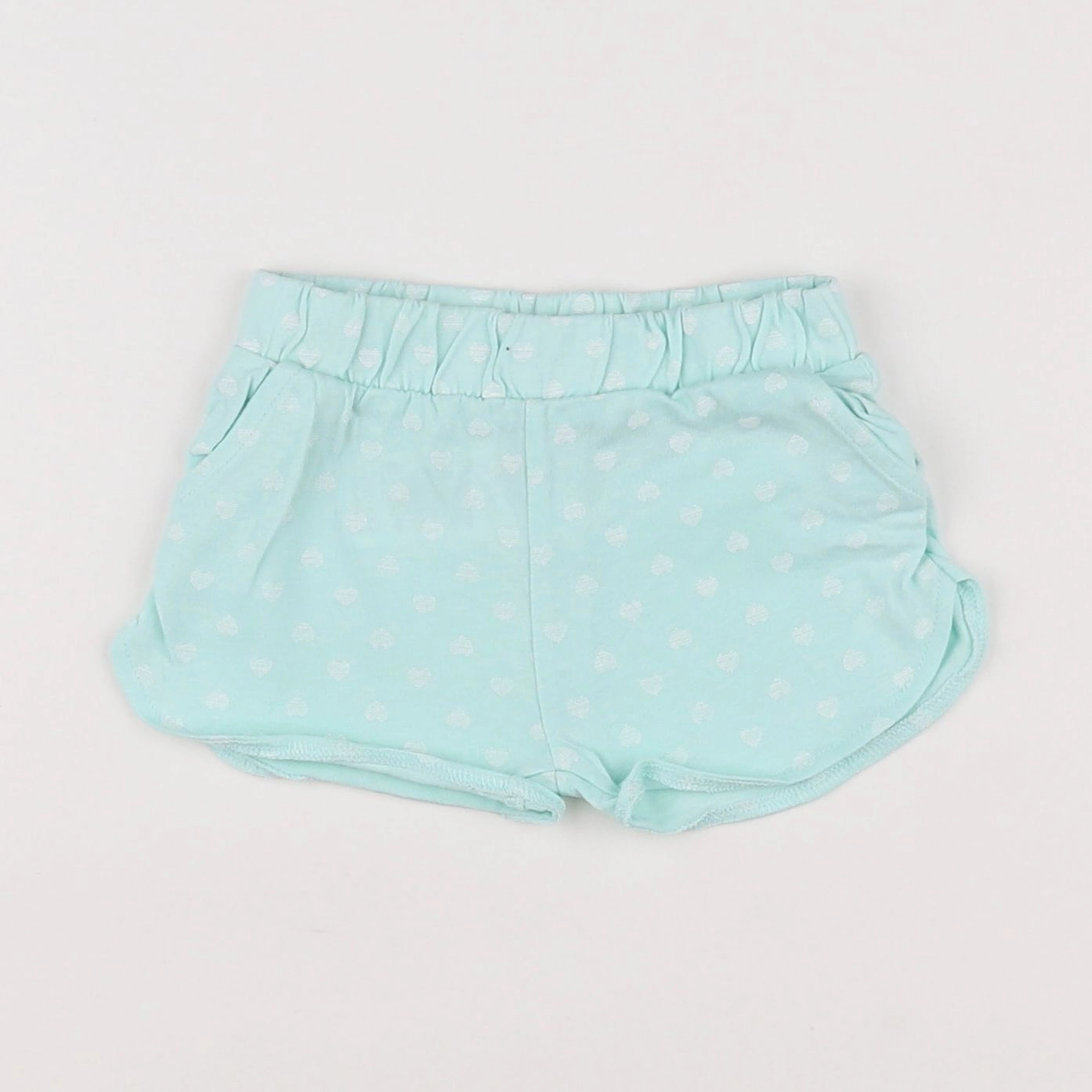Vertbaudet - short bleu - 6 mois