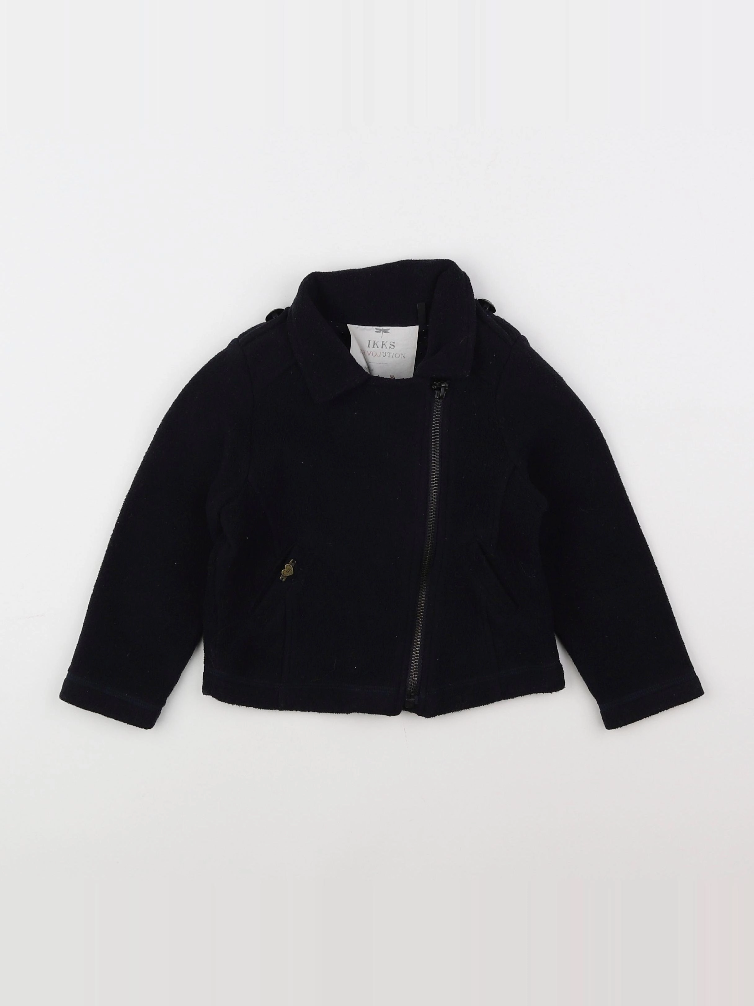 IKKS - veste noir - 2 ans