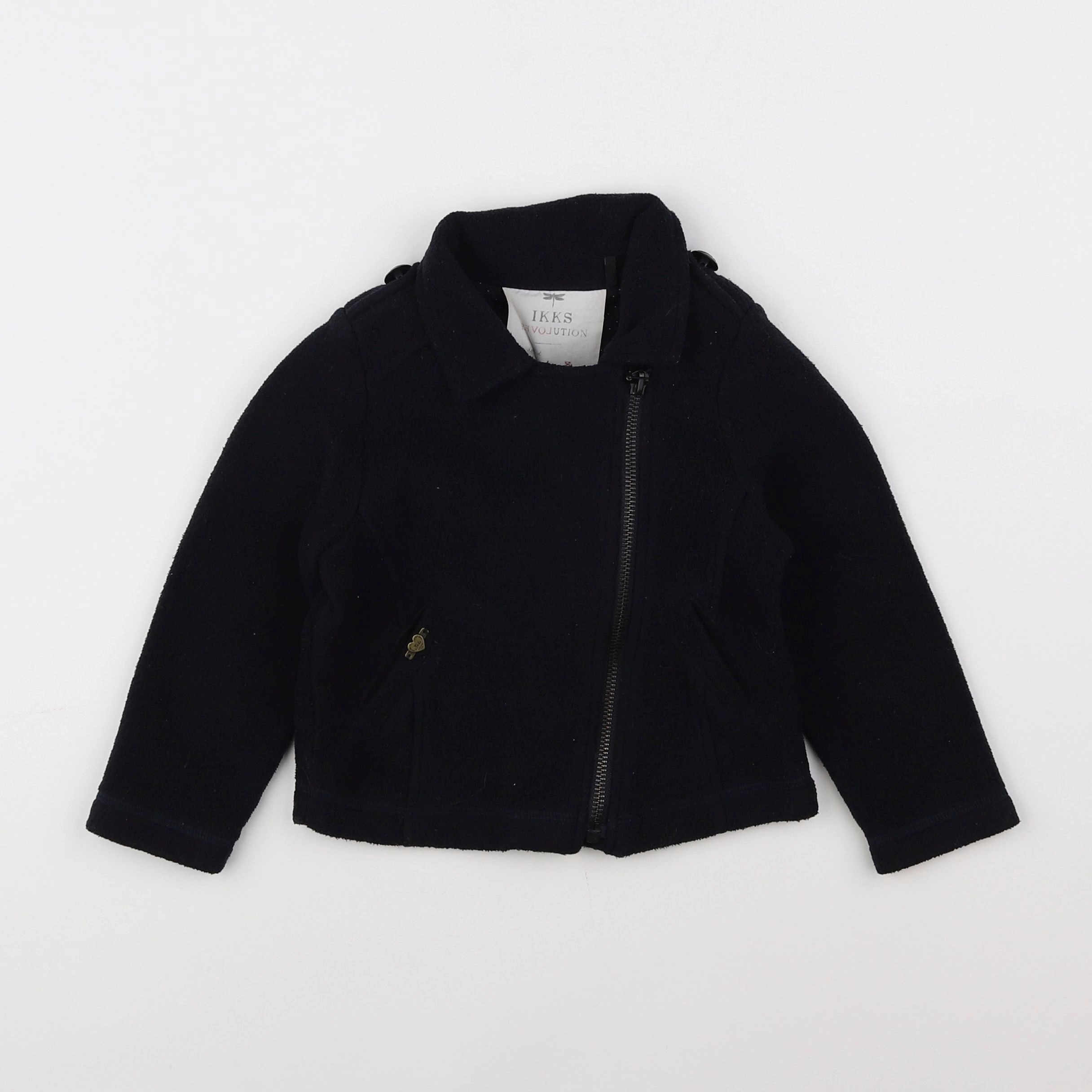 IKKS - veste noir - 2 ans