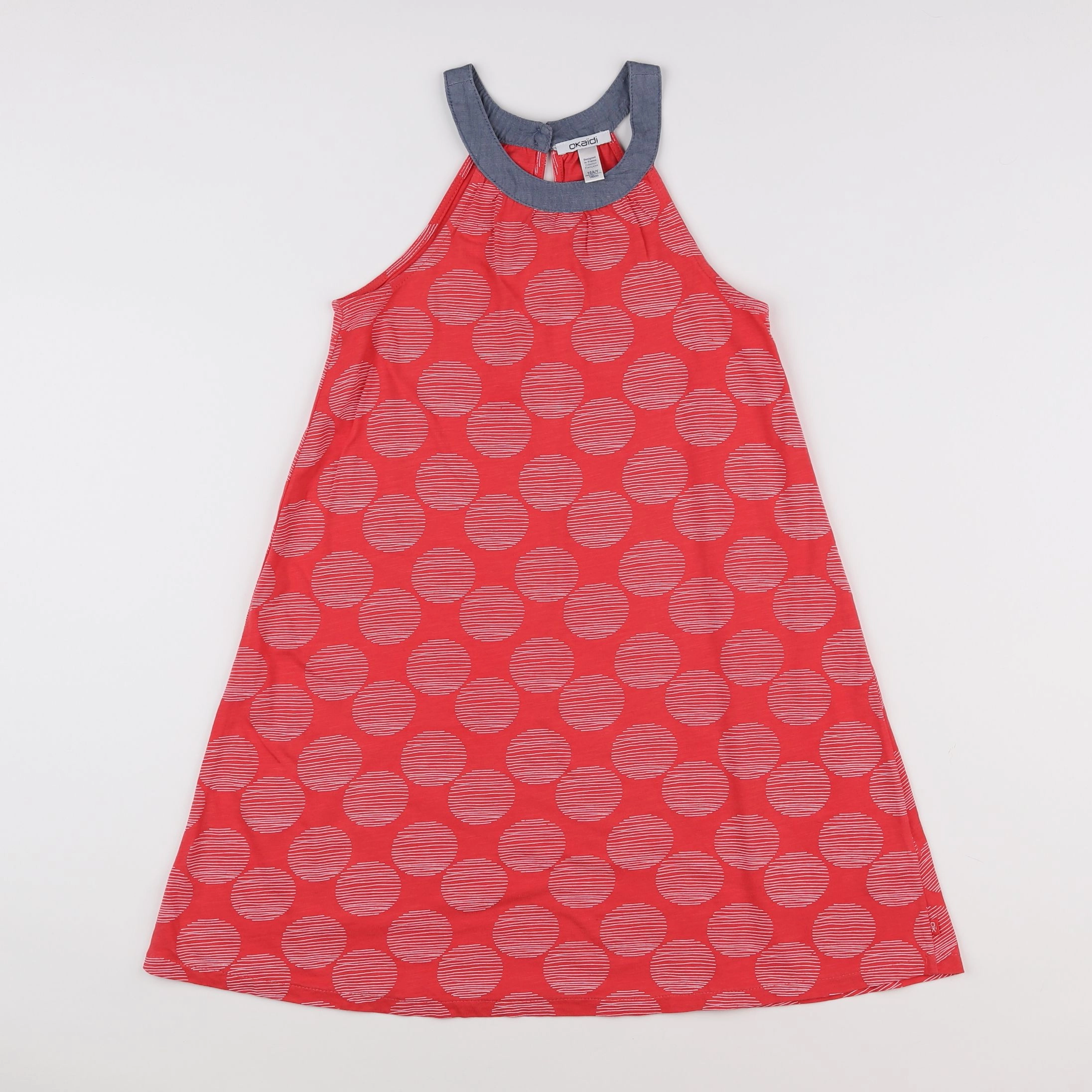 Okaidi - robe rouge - 10 ans