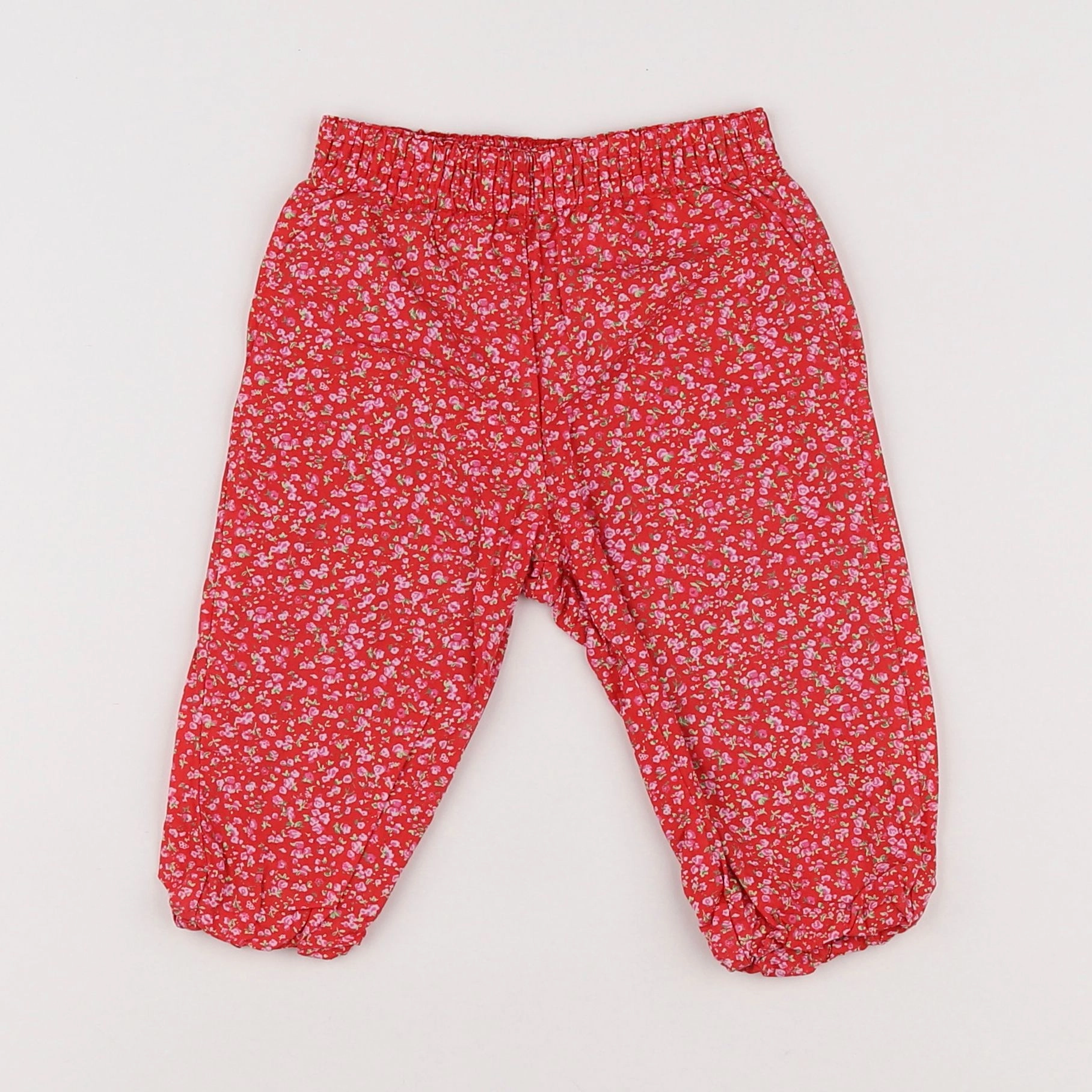 Catimini - pantalon rouge - 6 mois