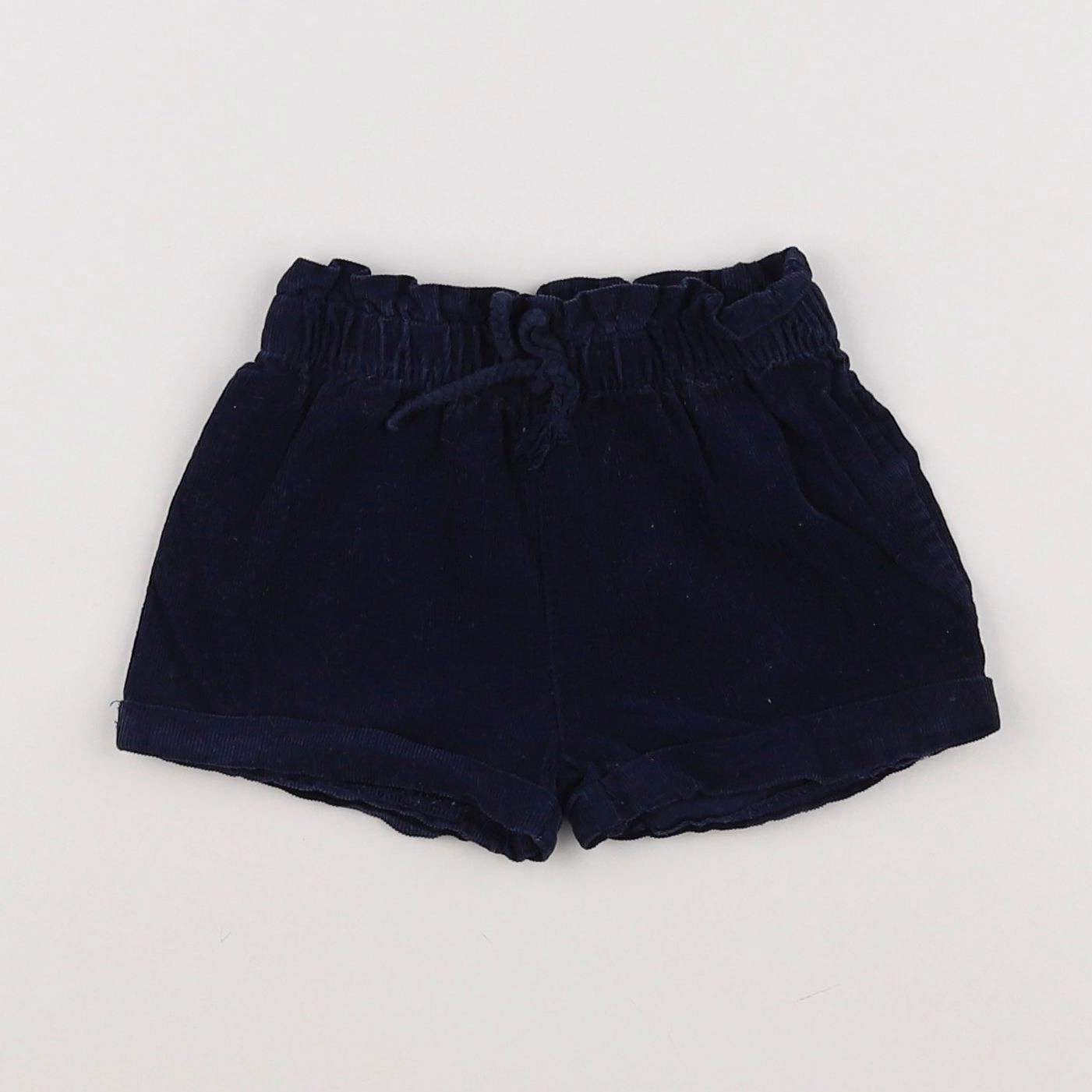 Vertbaudet - short bleu - 6 mois