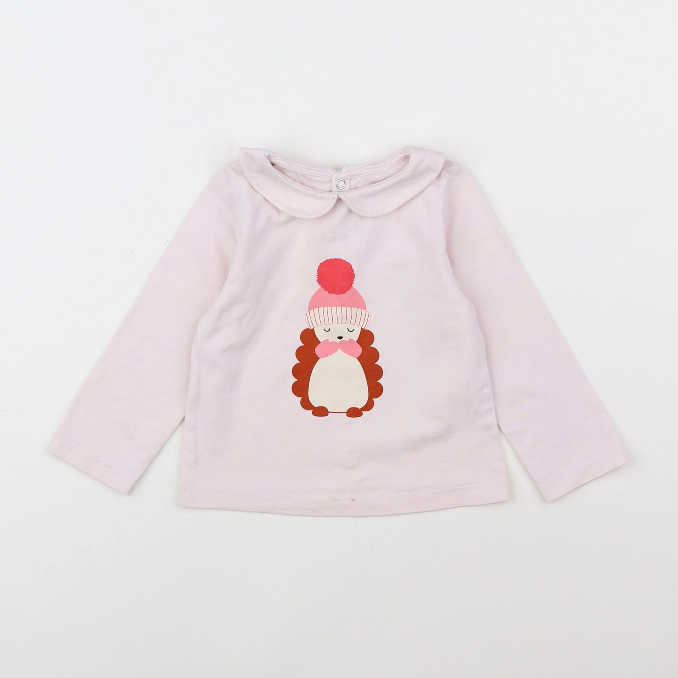 Jacadi - tee-shirt rose - 18 mois