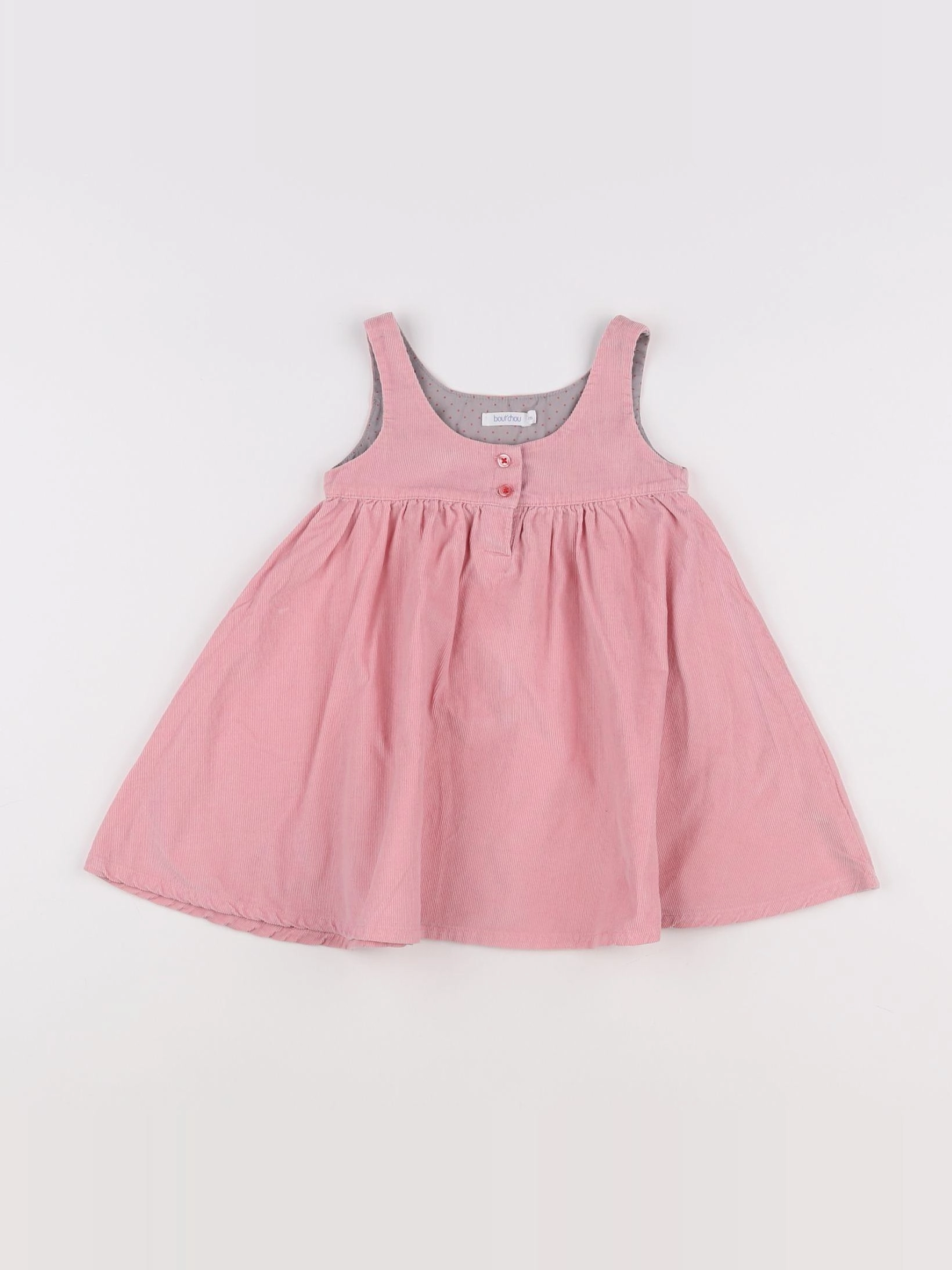 Boutchou - robe rose - 9 mois
