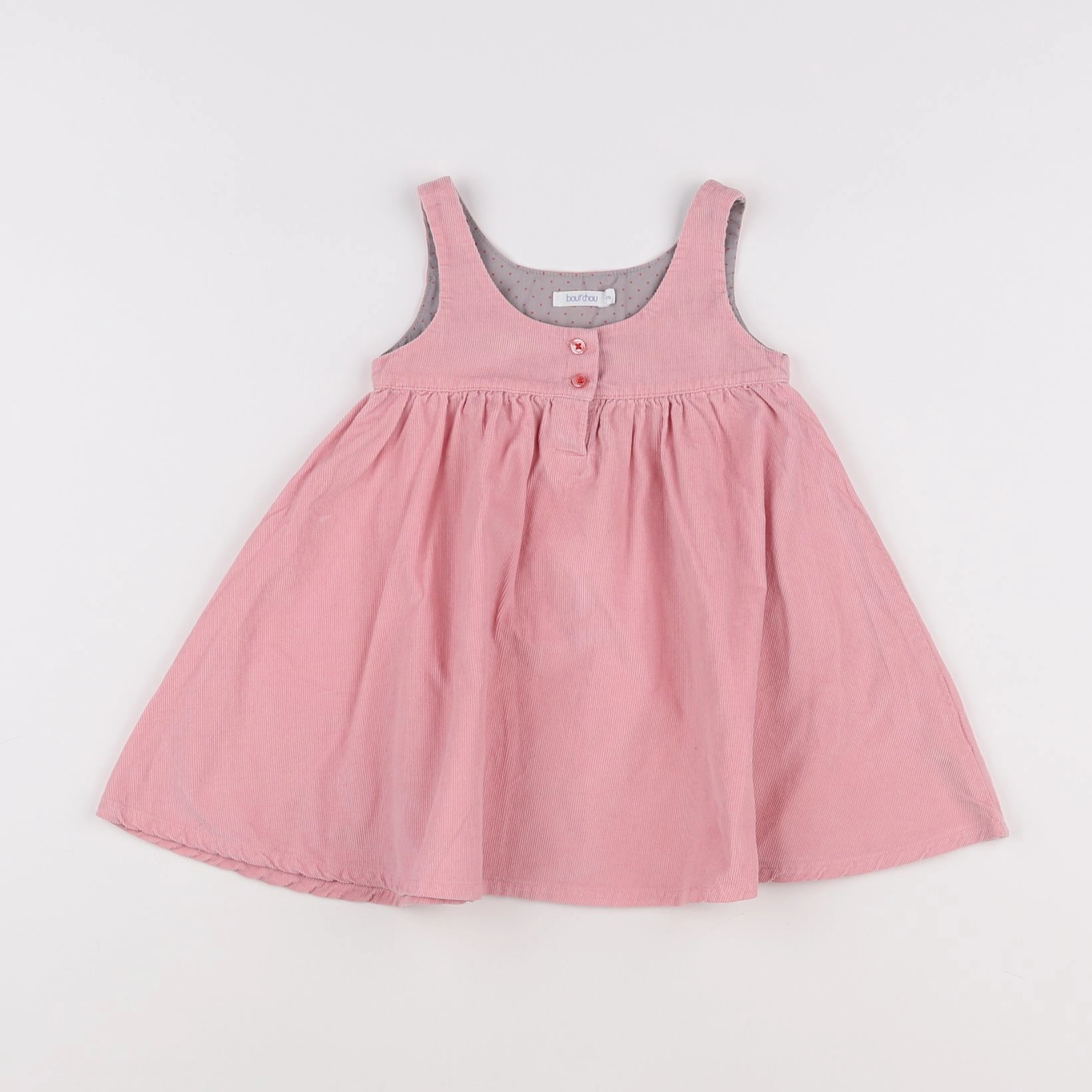 Boutchou - robe rose - 9 mois