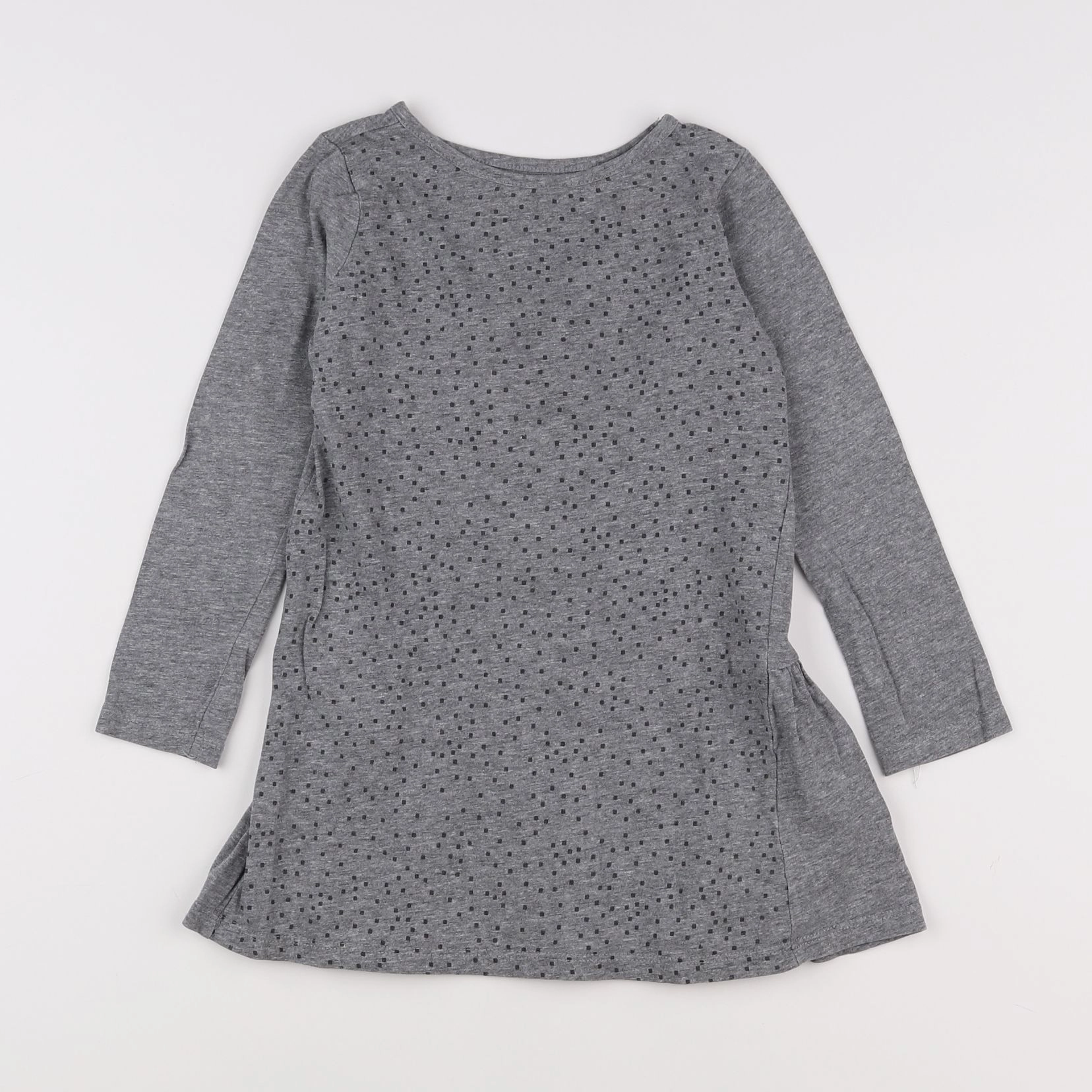 Vertbaudet - robe gris - 5 ans