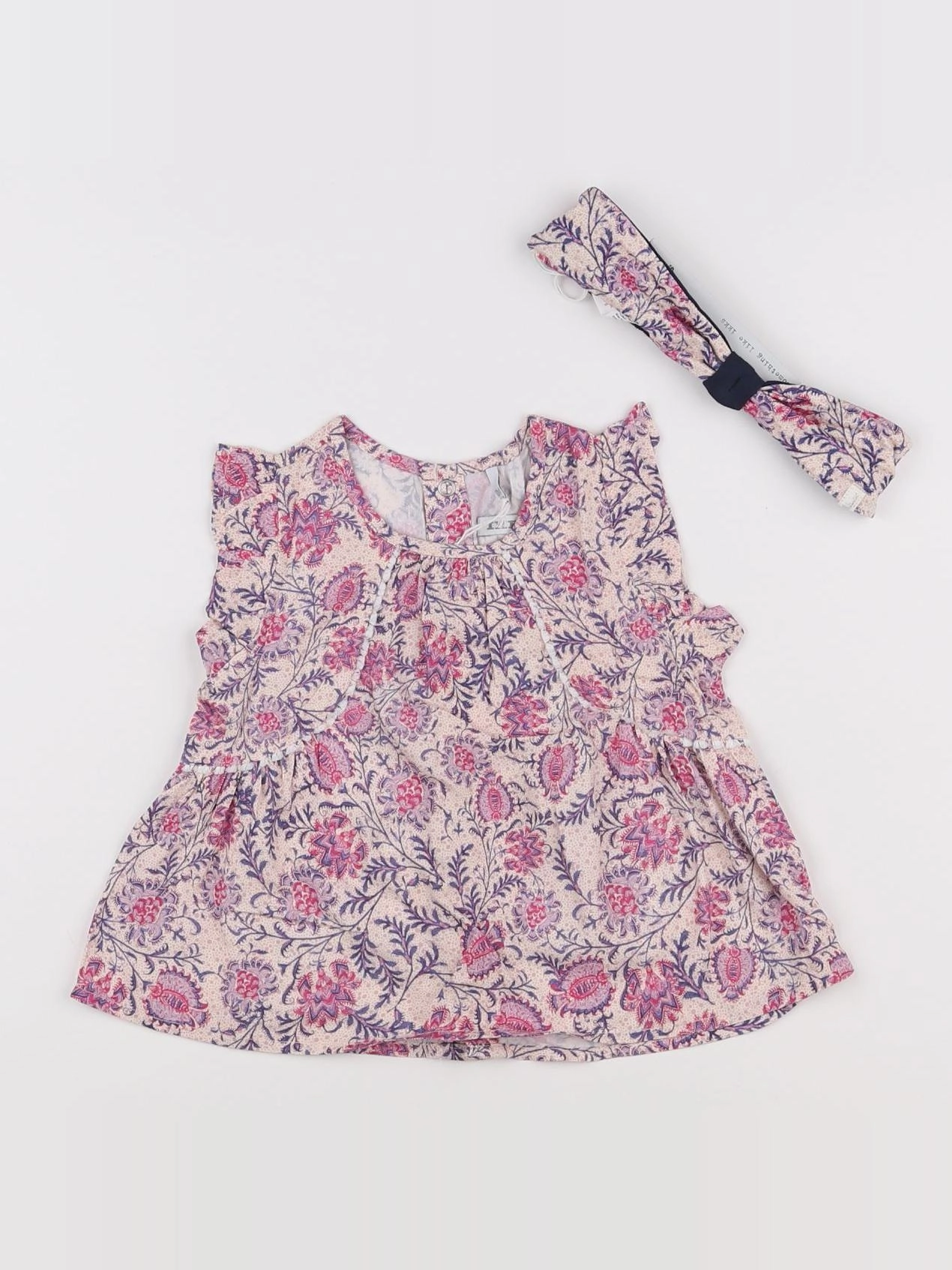 IKKS - ensemble rose (état neuf) - 12 mois