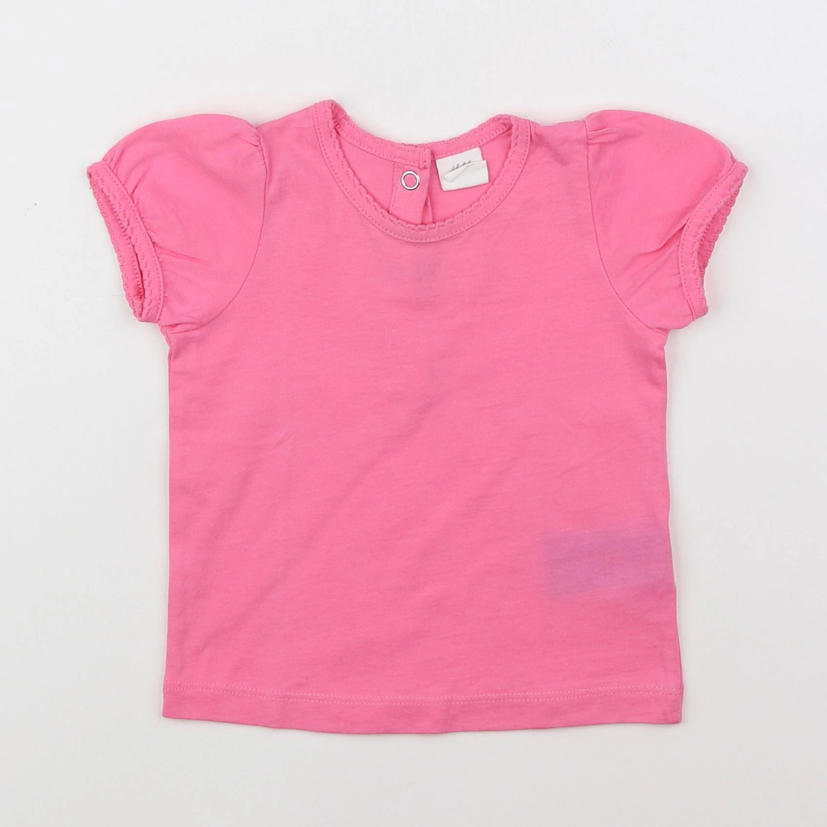 H&M - tee-shirt rose - 3/6 mois