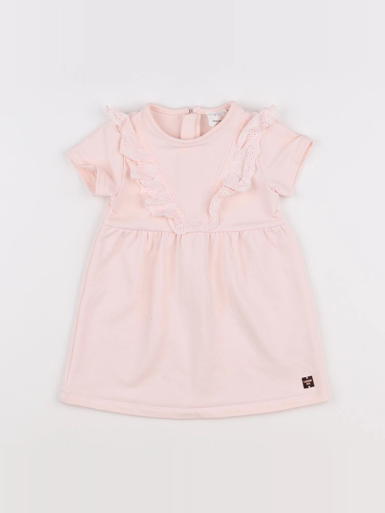 Carrément Beau - robe rose - 9 mois