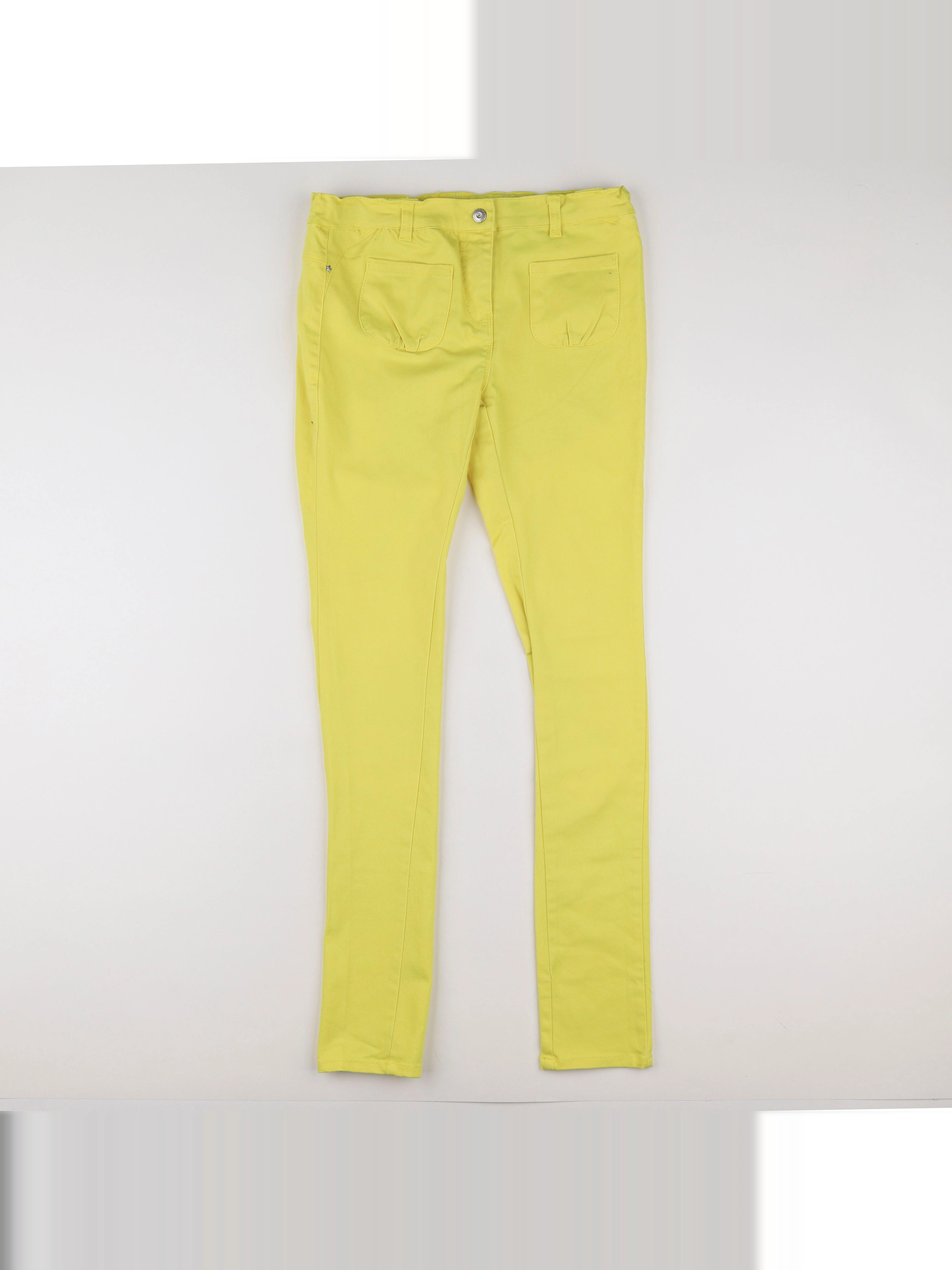 Vertbaudet - pantalon jaune - 14 ans