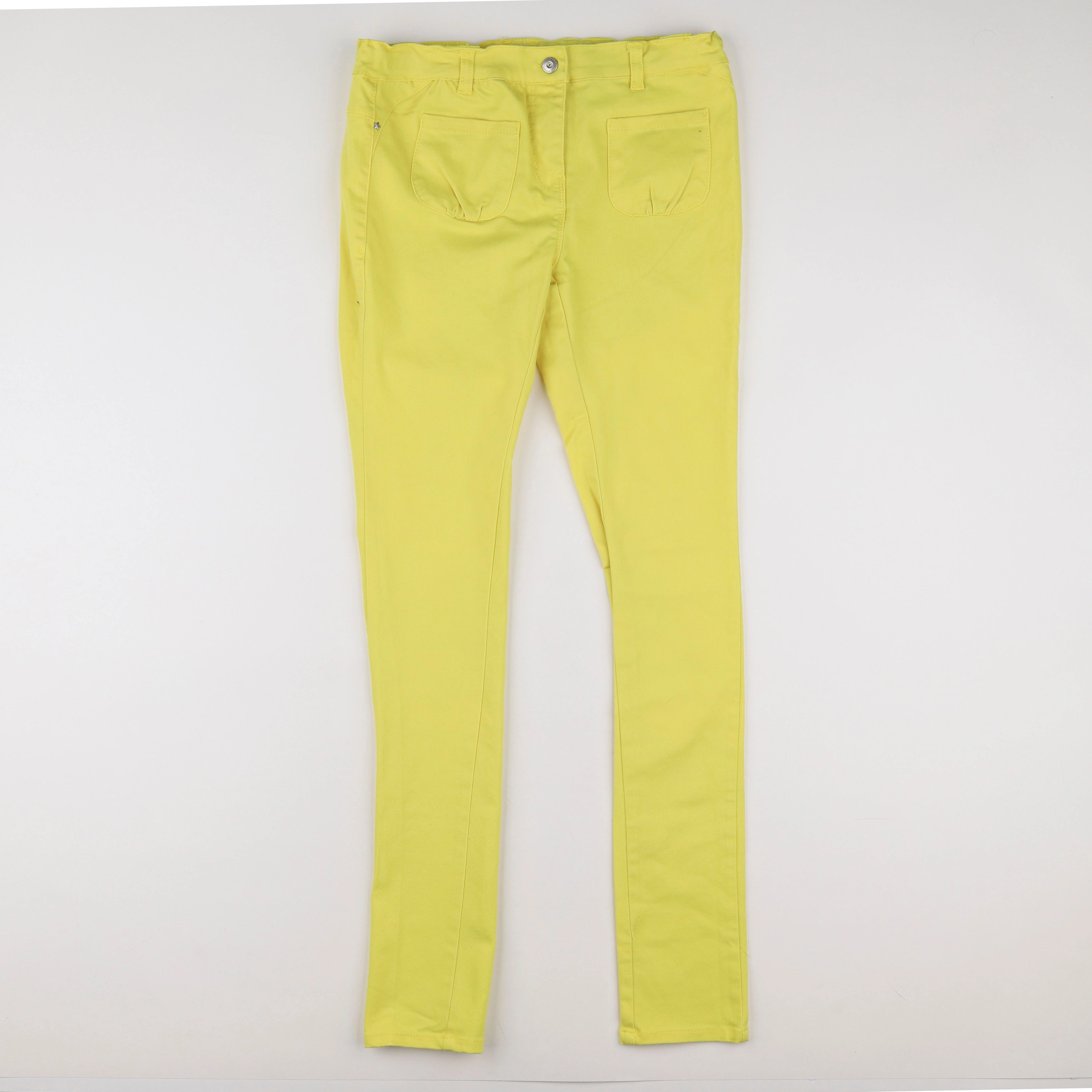 Vertbaudet - pantalon jaune - 14 ans