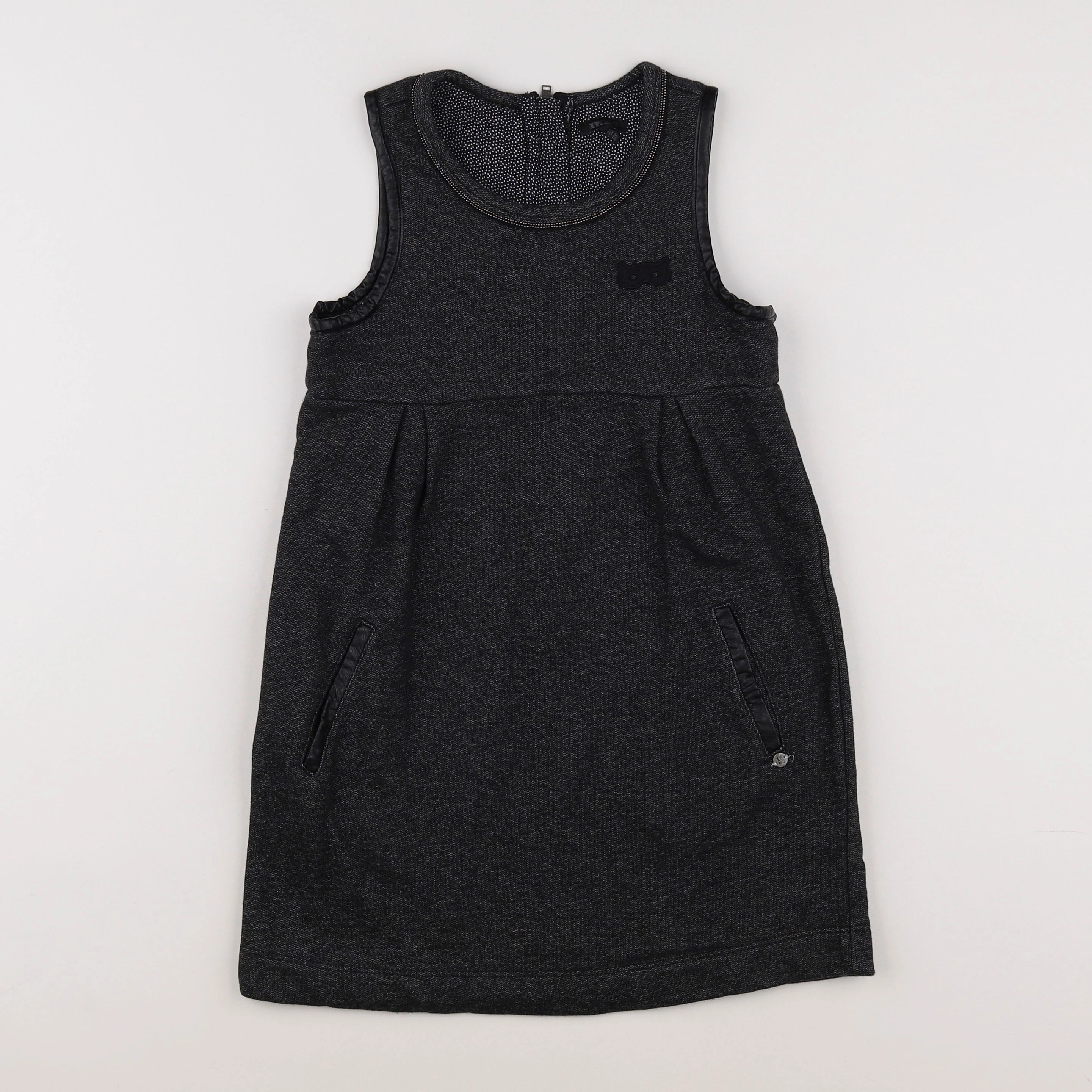 IKKS - robe gris - 8 ans