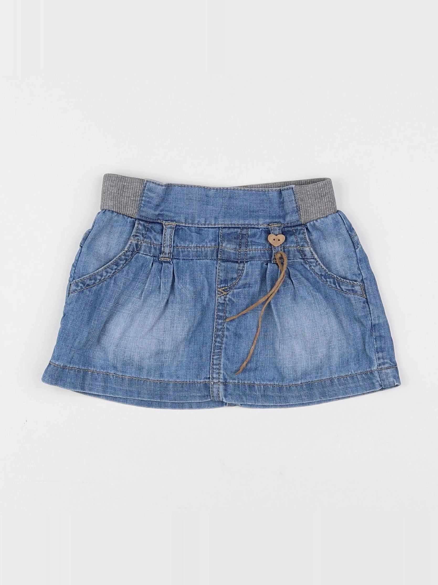 Zara - jupe bleu - 9/12 mois