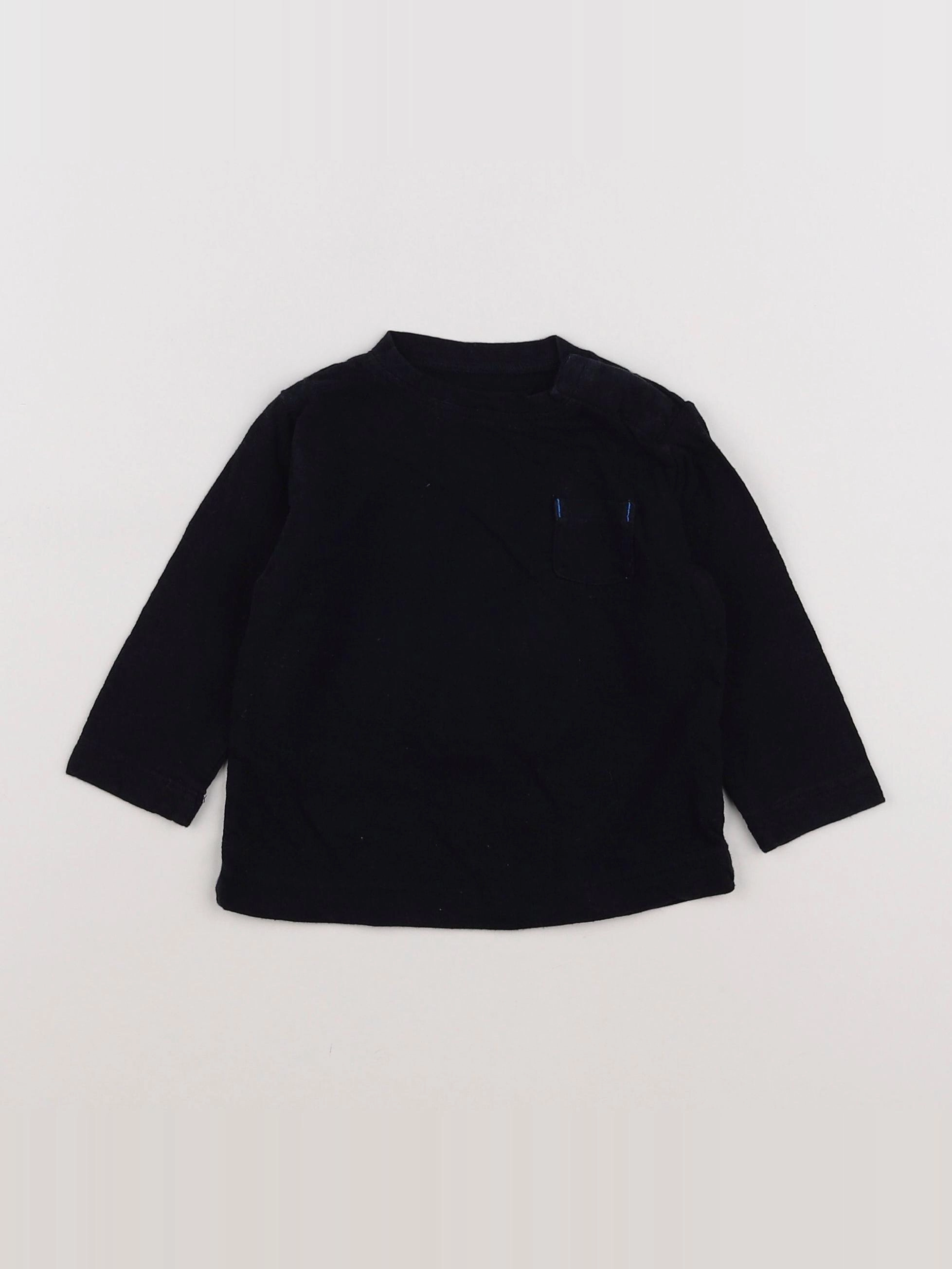 Boutchou - tee-shirt bleu - 6 mois