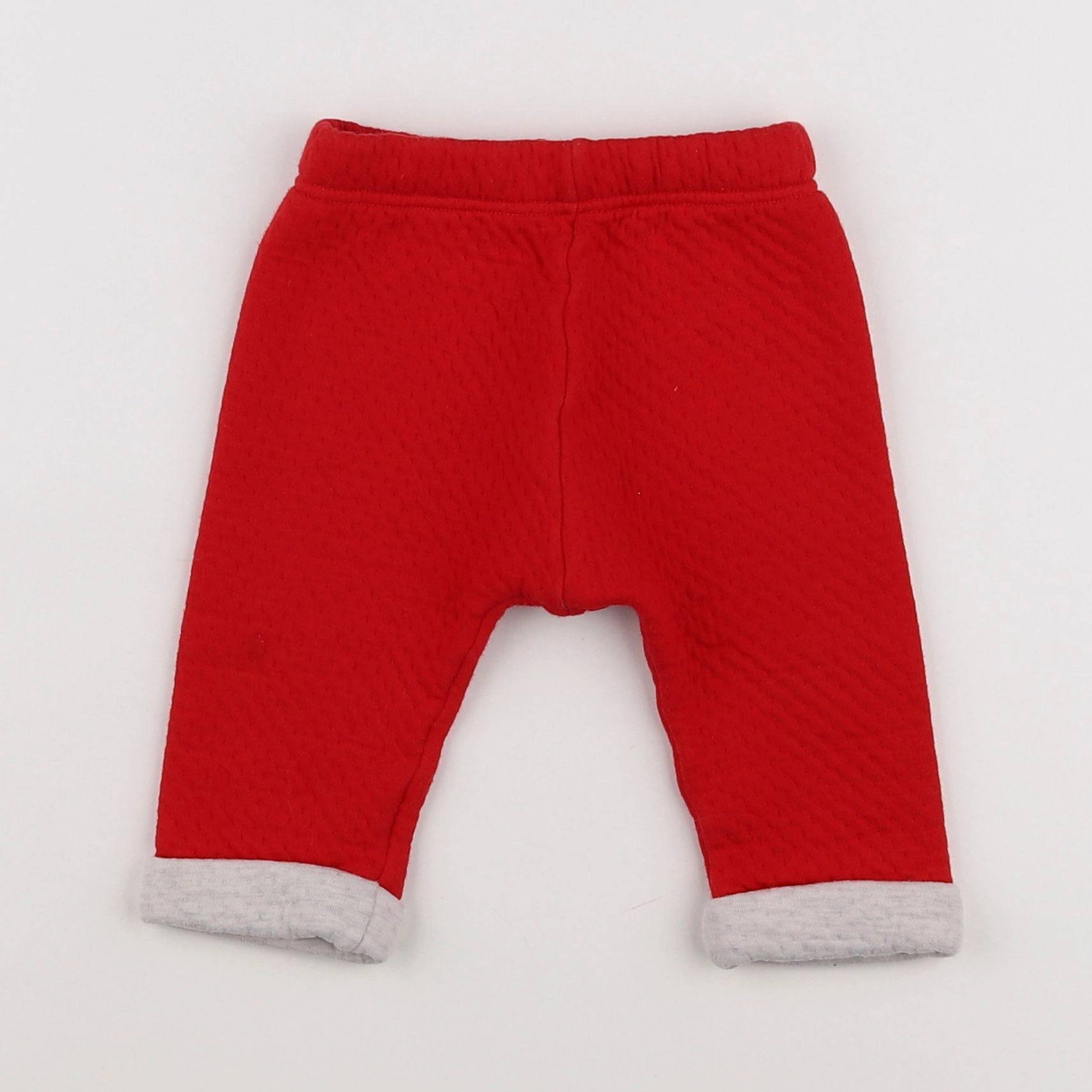 Petit Bateau - pantalon rouge - 6 mois