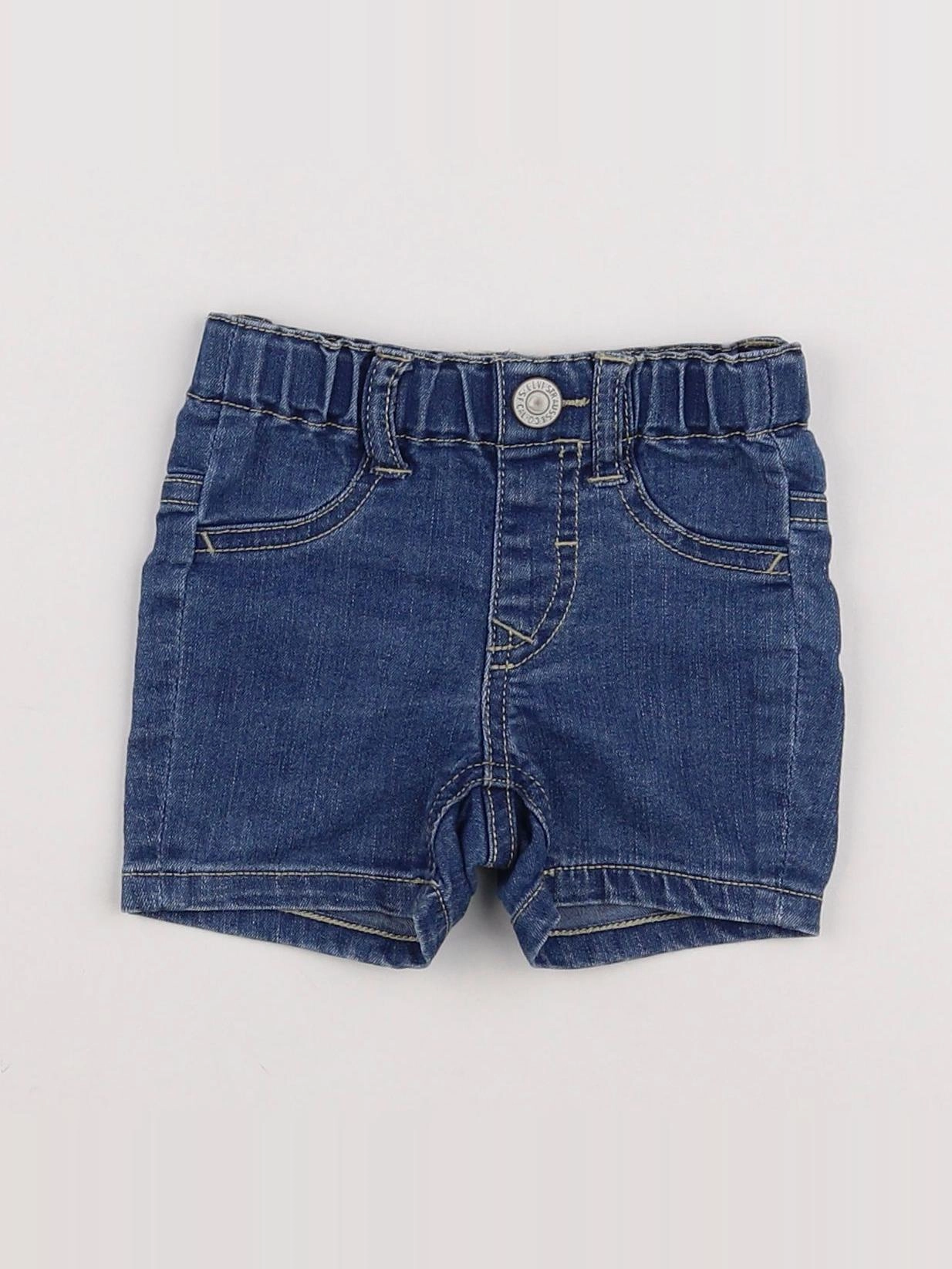 Levi's - short bleu - 6 mois