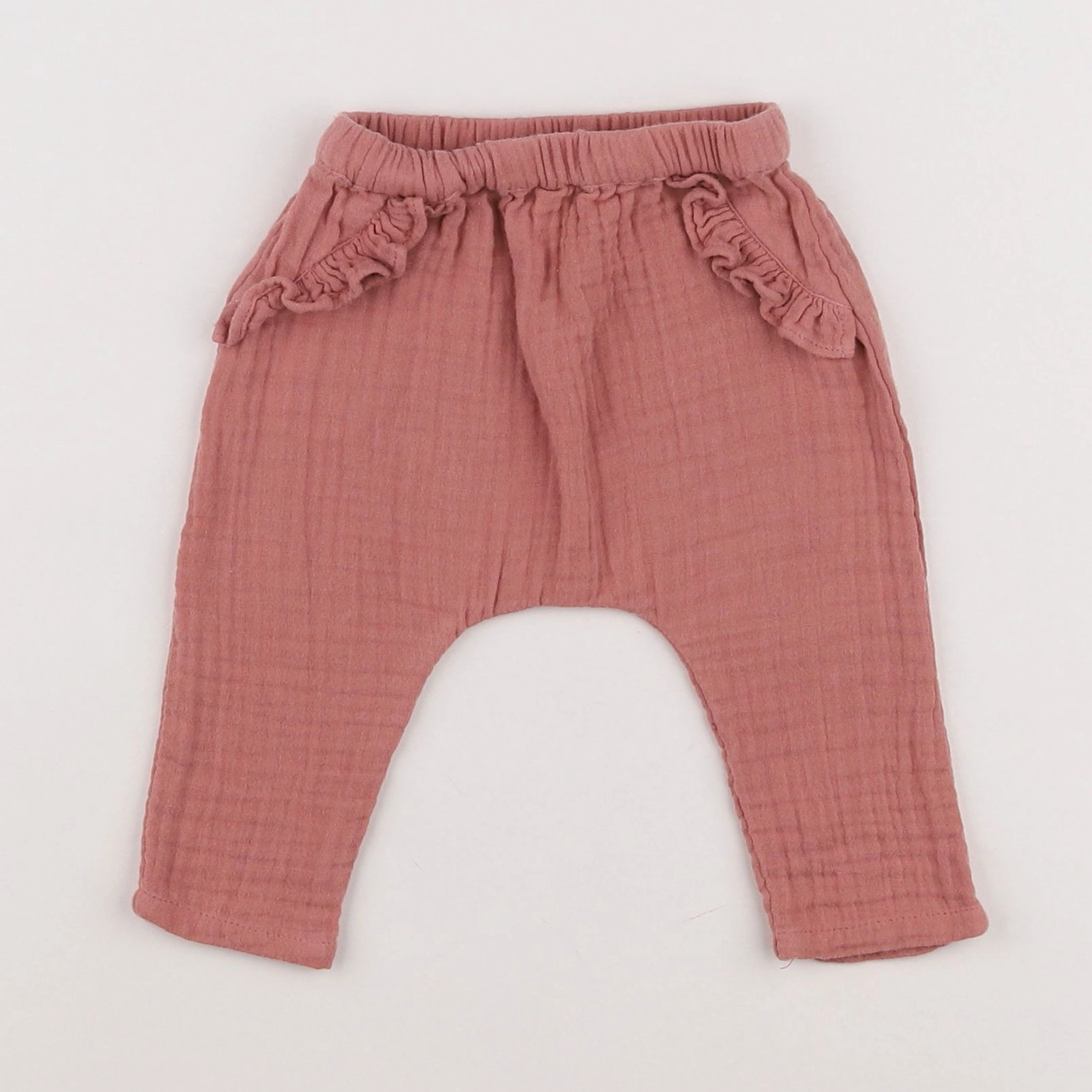 Boutchou - sarouel rose - 3 mois