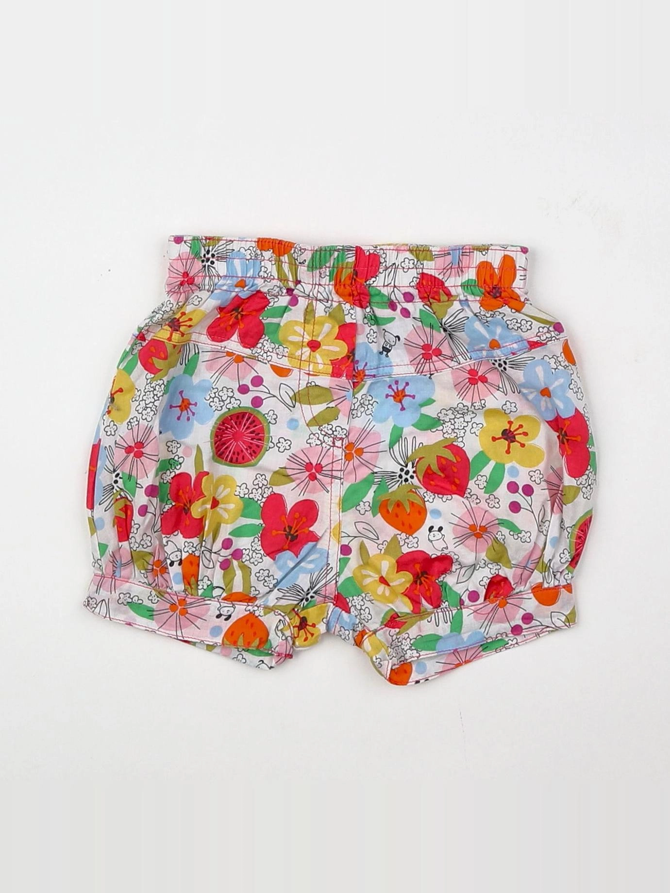 Catimini - short blanc, multicolore - 3 mois
