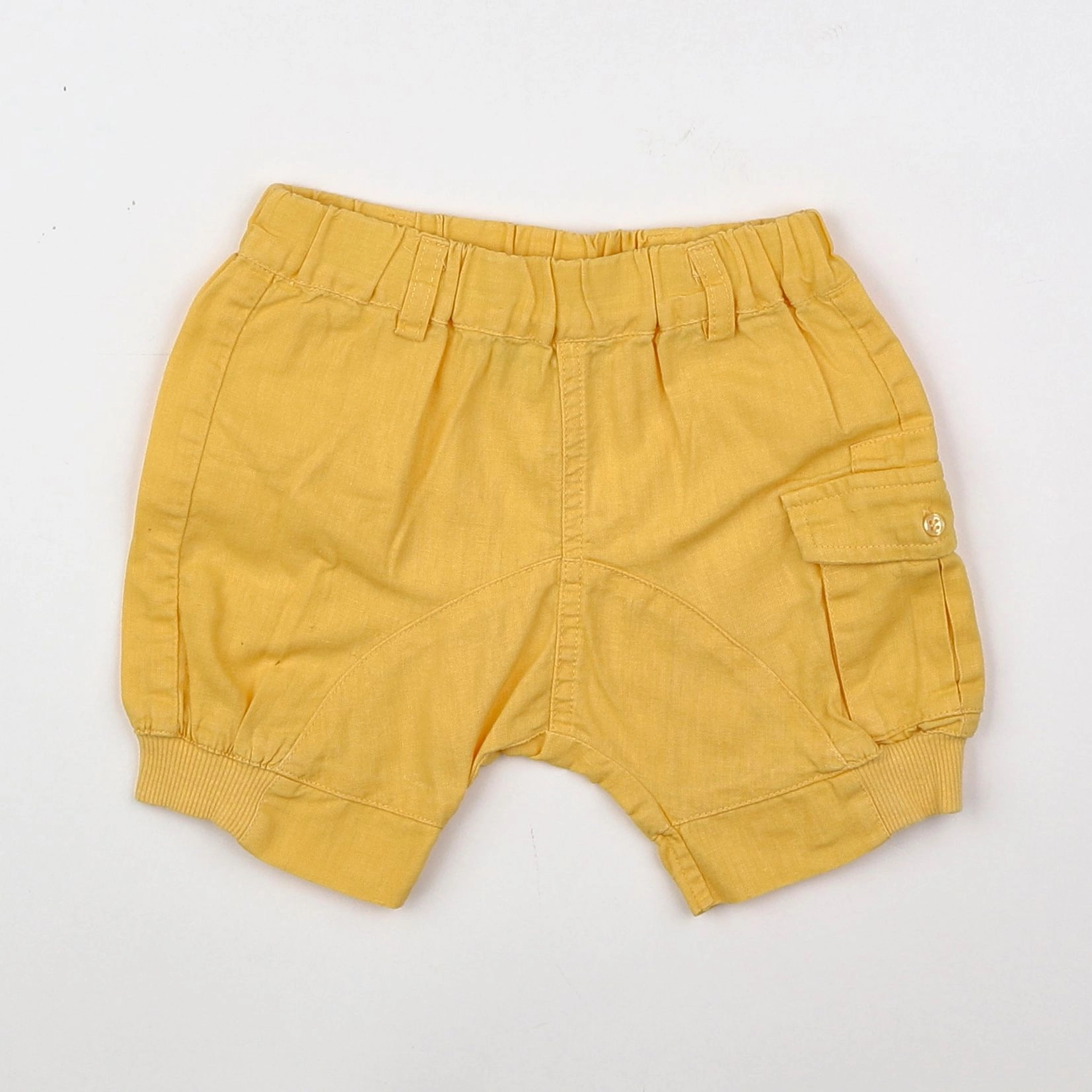 Vertbaudet - short jaune - 18 mois