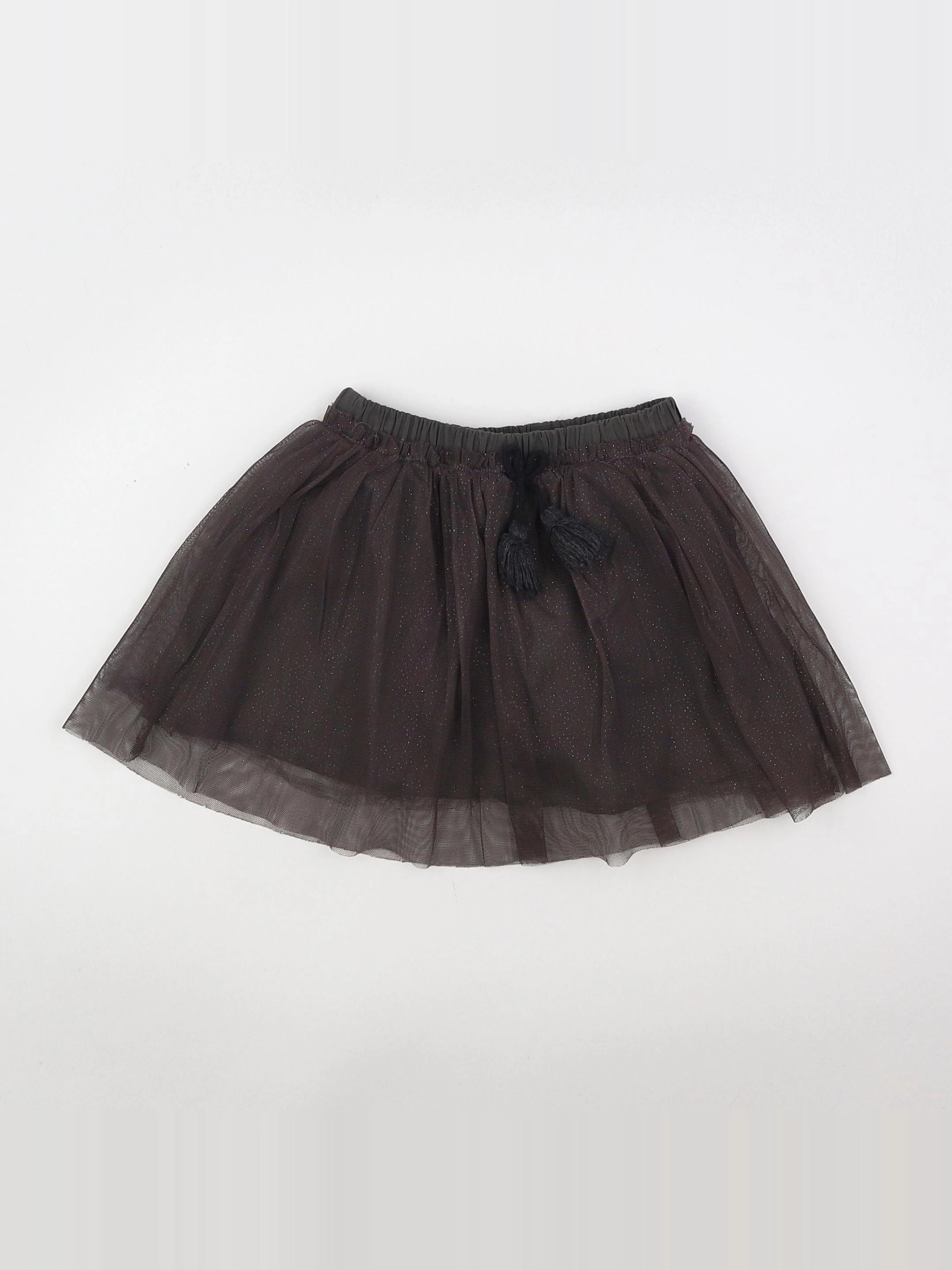 Zara - jupe marron, noir - 2/3 ans