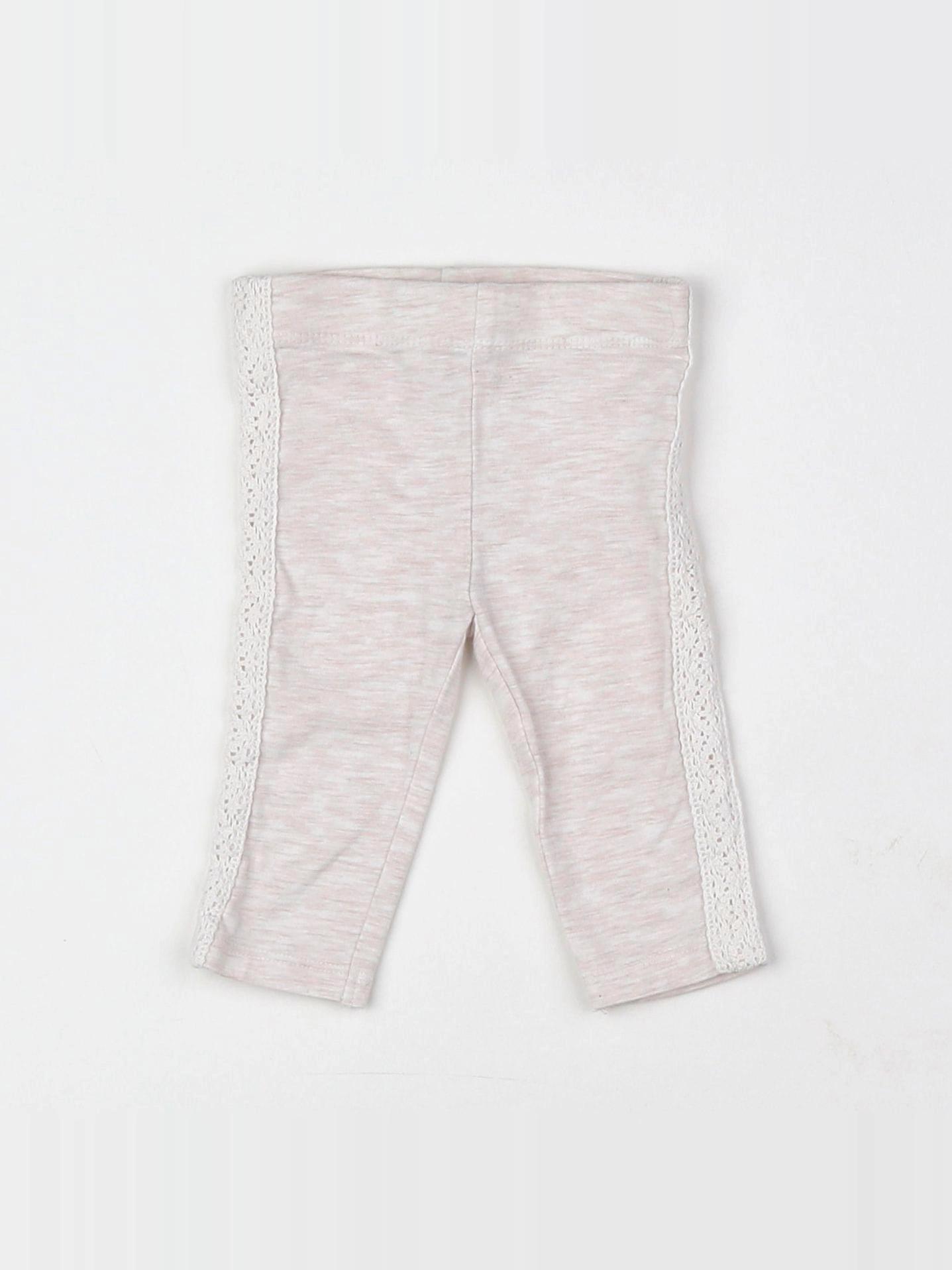 Tape à l'oeil - legging blanc - 3 mois