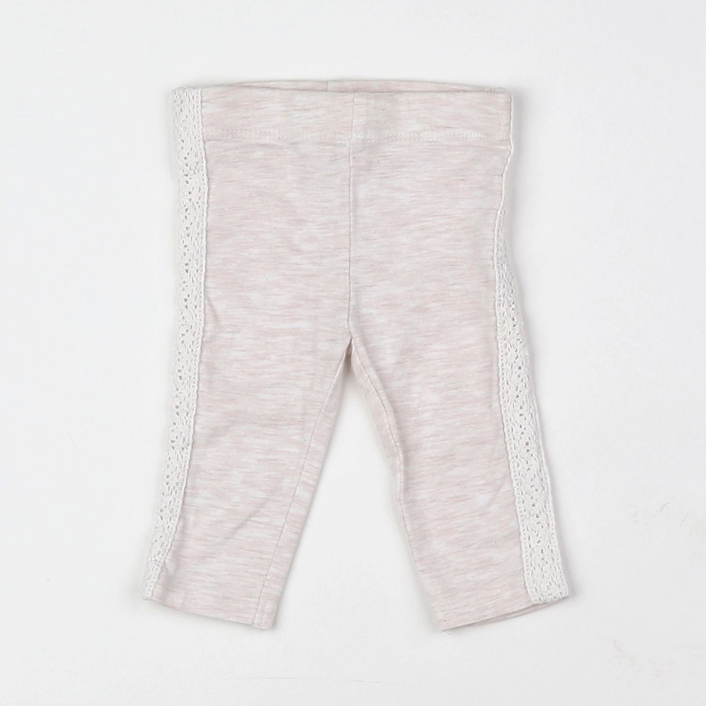 Tape à l'oeil - legging blanc - 3 mois