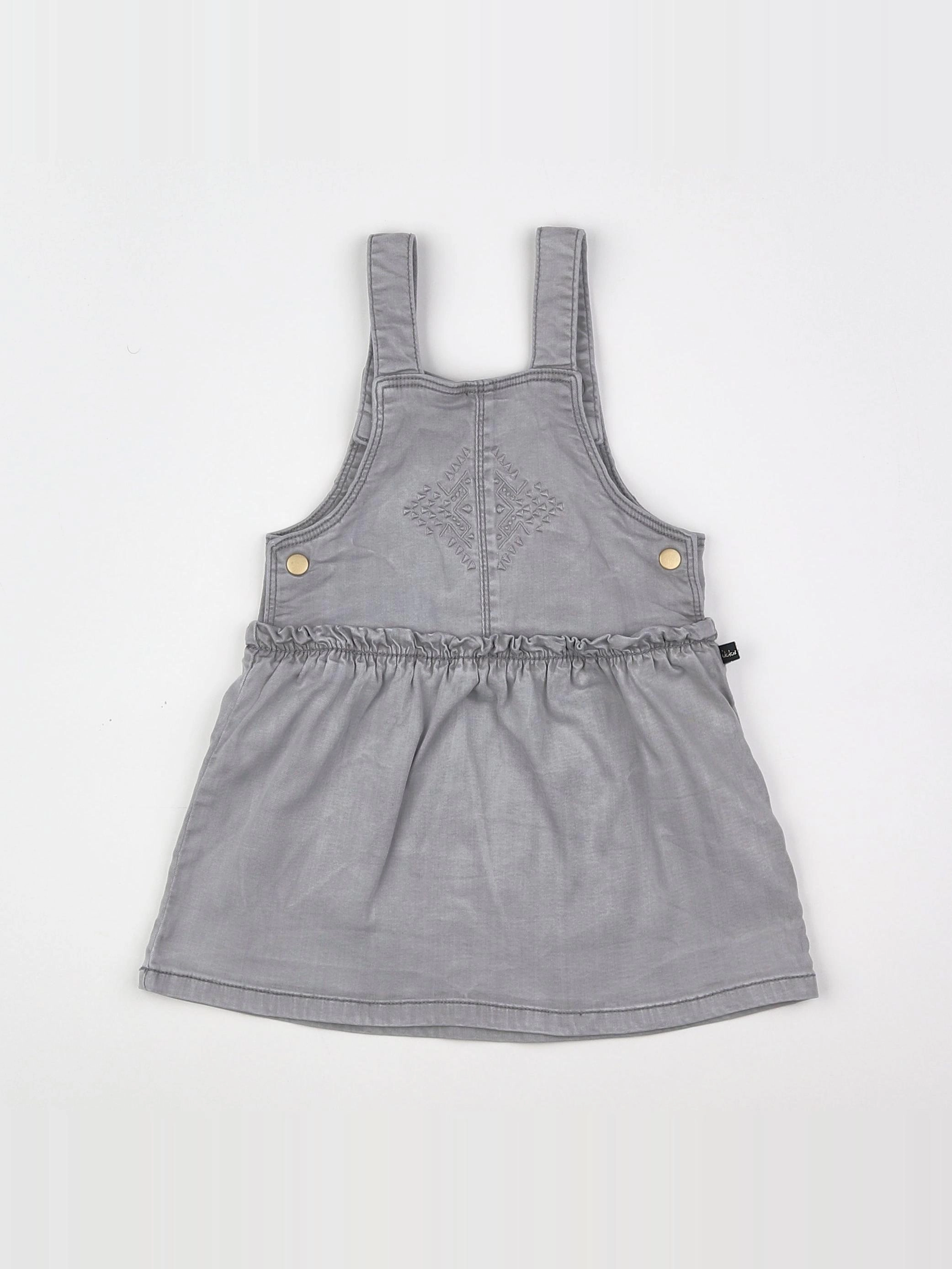 IKKS - robe gris - 12 mois
