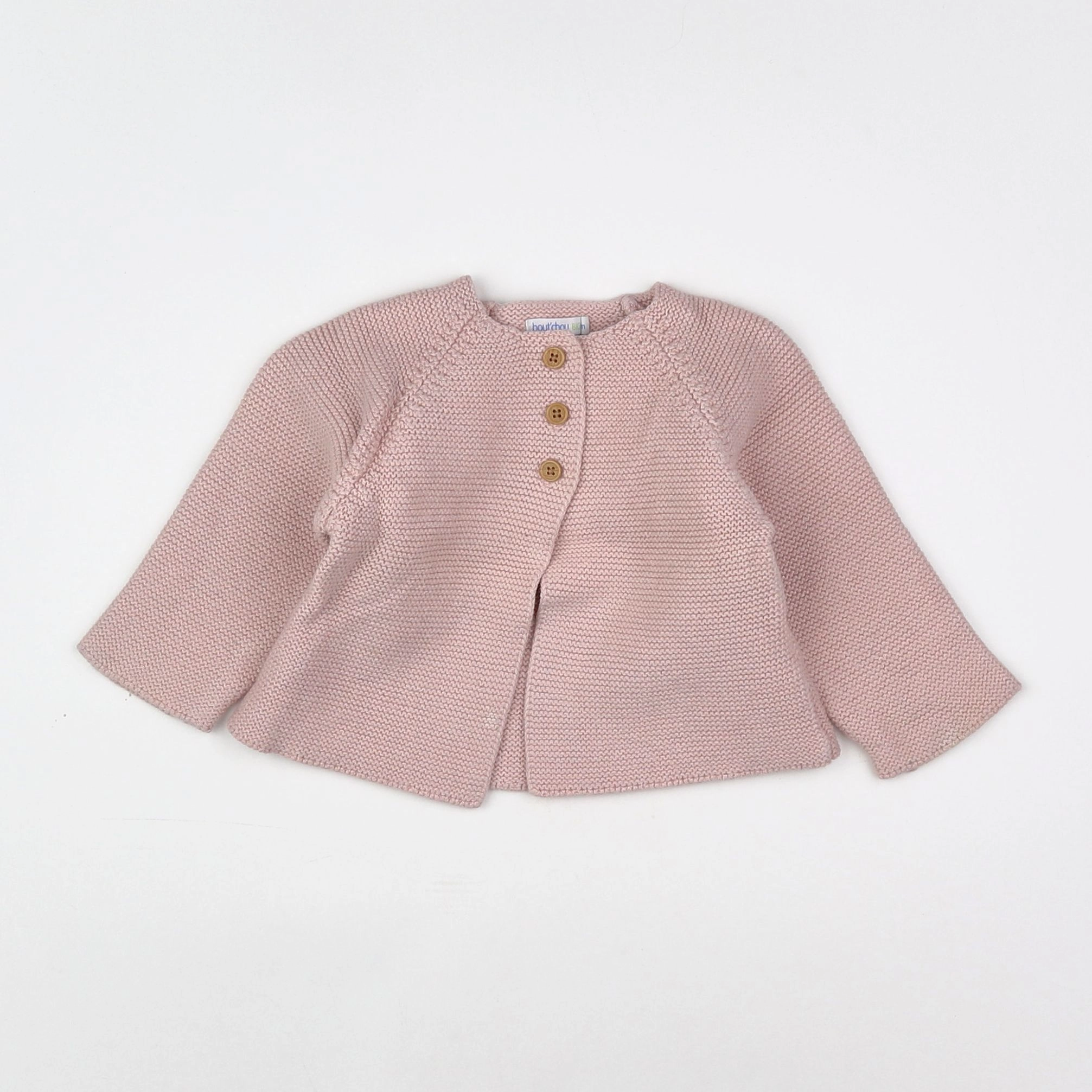 Boutchou - gilet rose - 6 mois