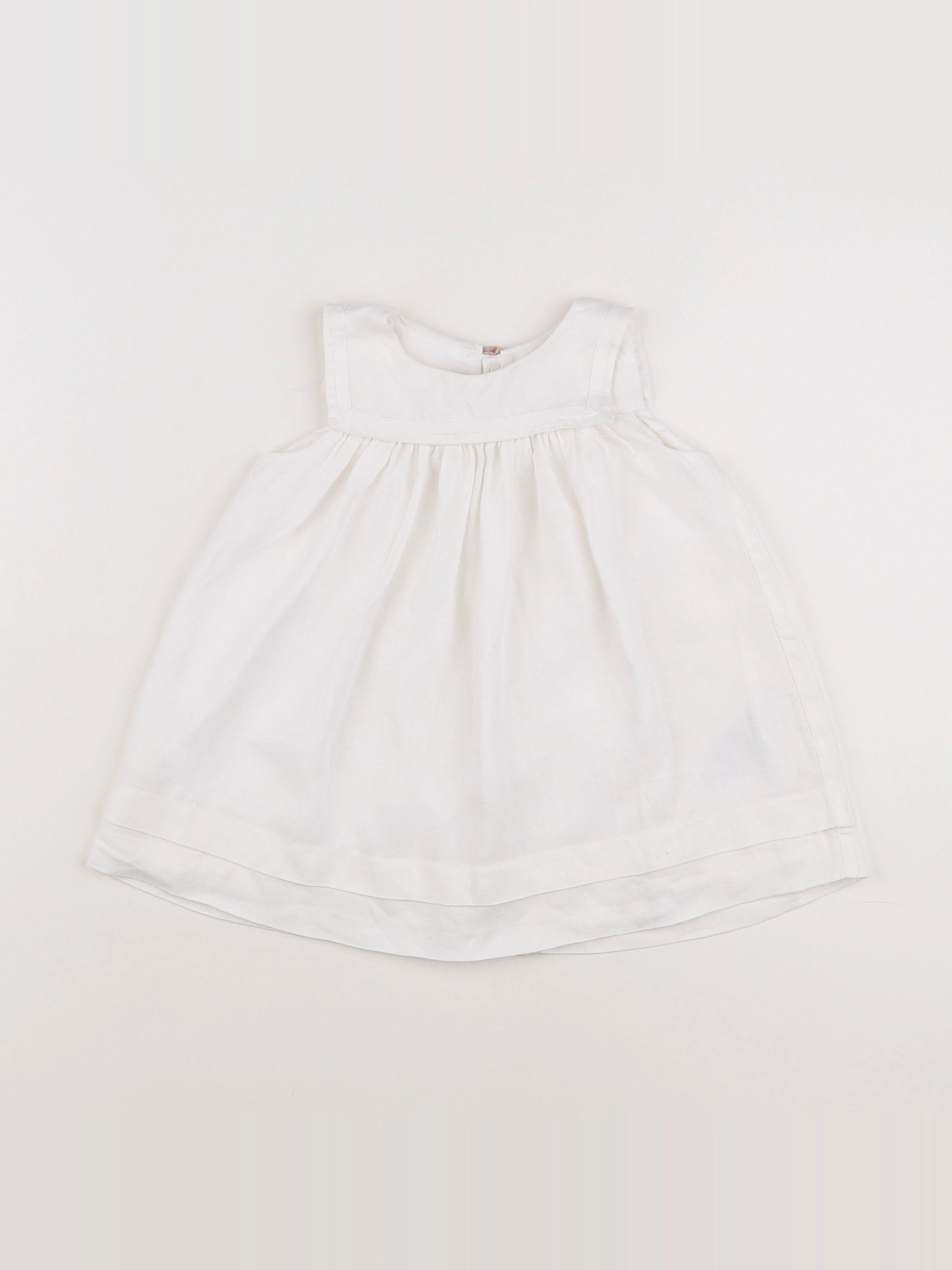 Jacadi - robe blanc - 12 mois